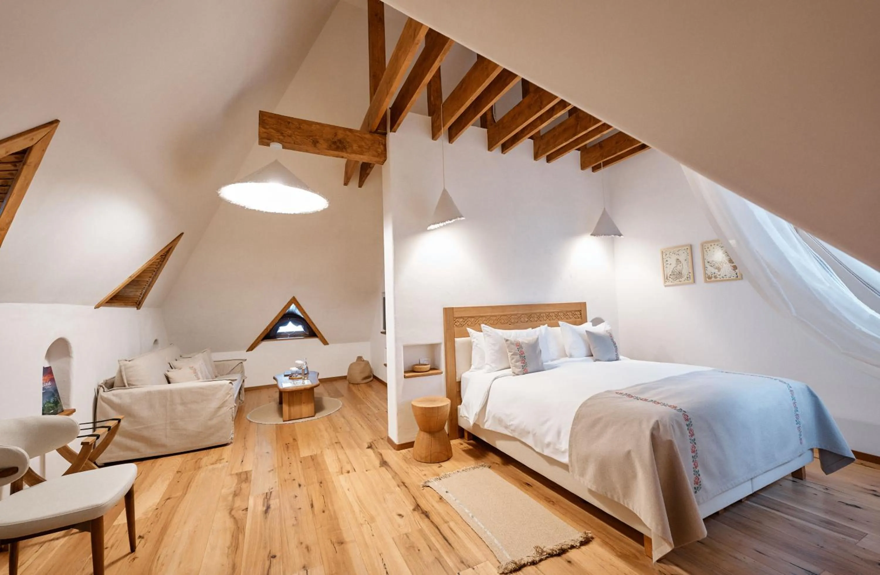 Bed in Matca Hotel Relais & Châteaux