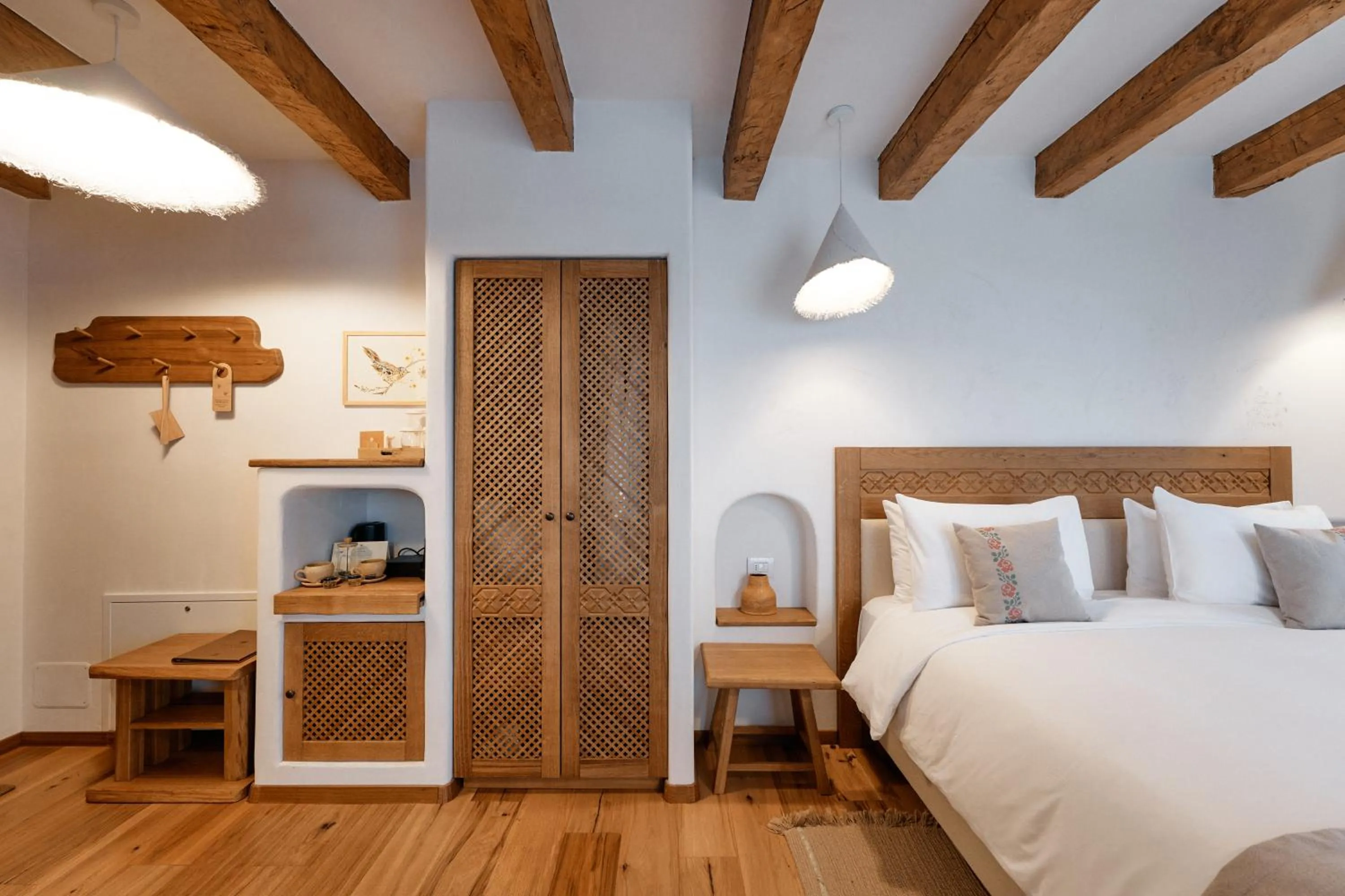 Bed in Matca Hotel Relais & Châteaux