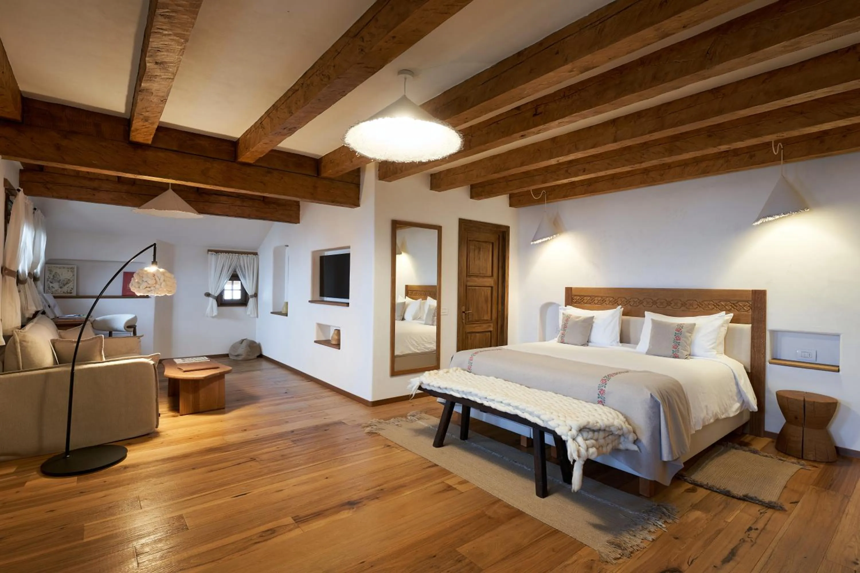 Bed in Matca Hotel Relais & Châteaux