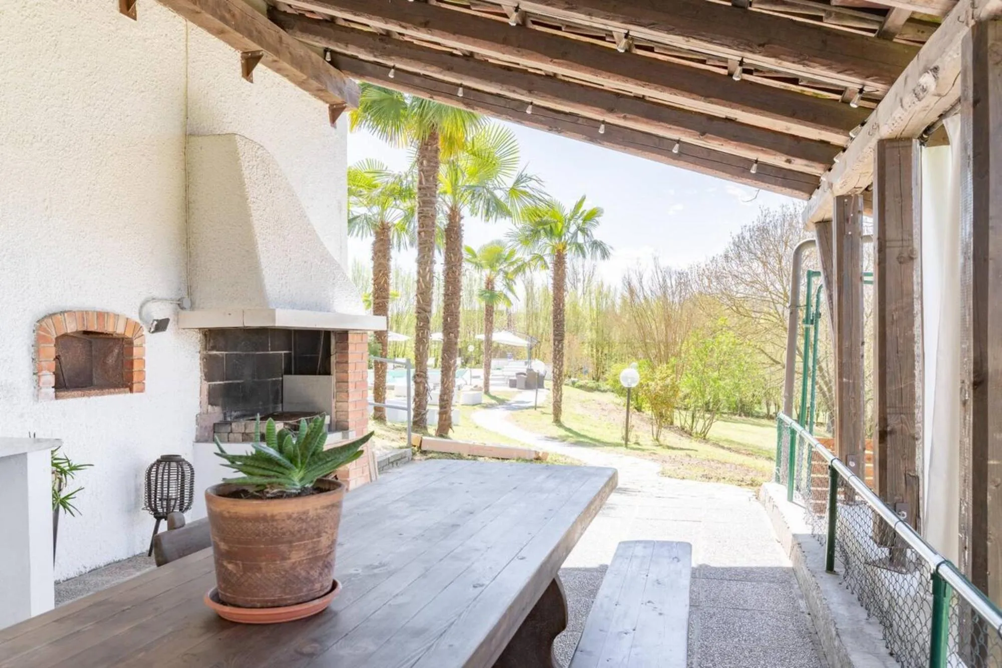 Patio in Saint Paul Luxury Holiday Home by Alterego