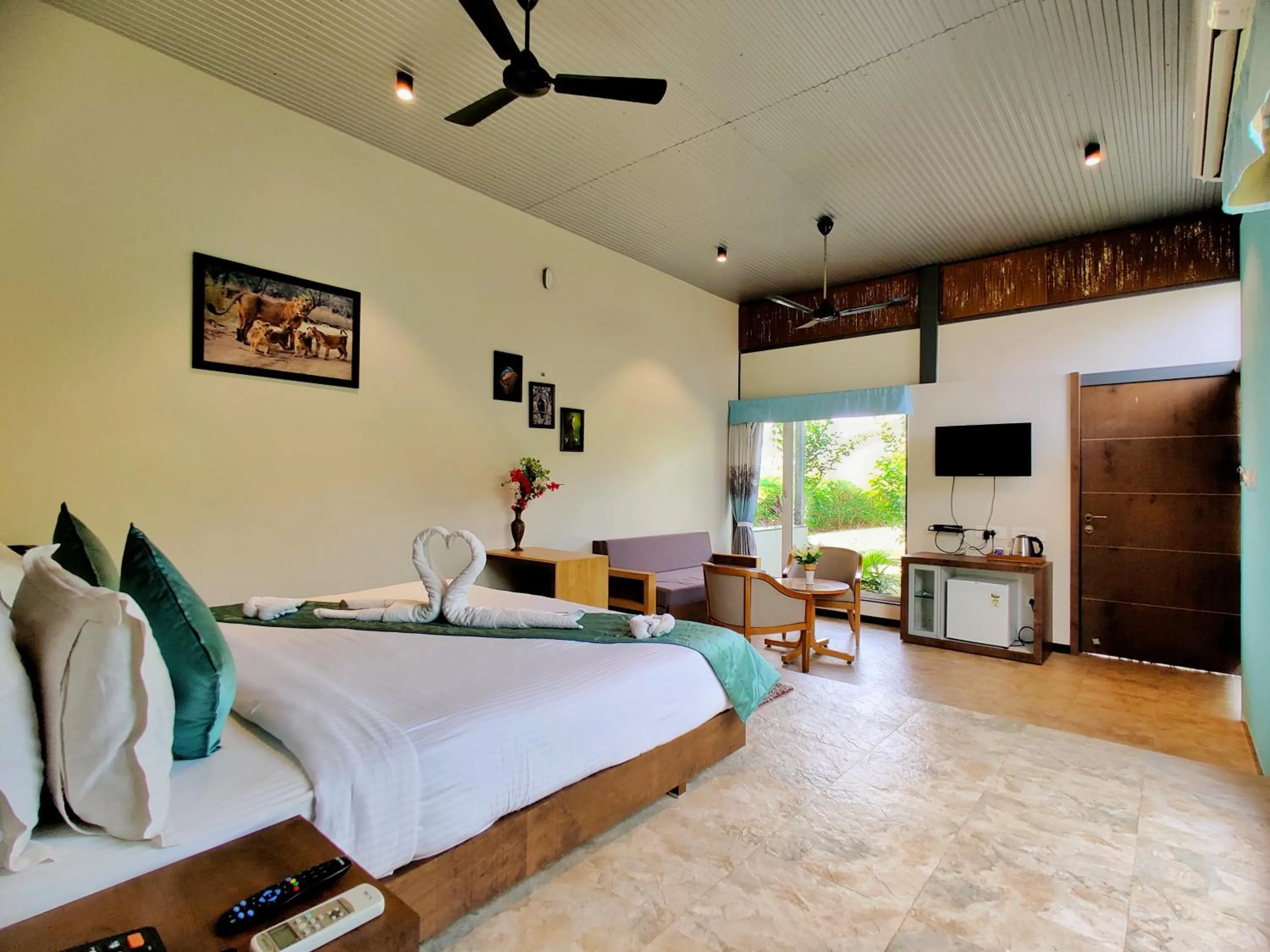 Bed in Lion Signature Family Resort