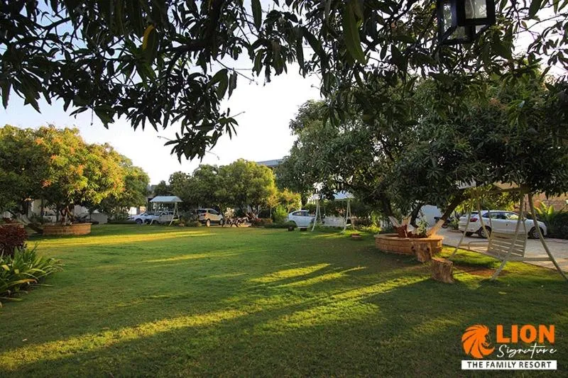 Garden view in Lion Signature Family Resort