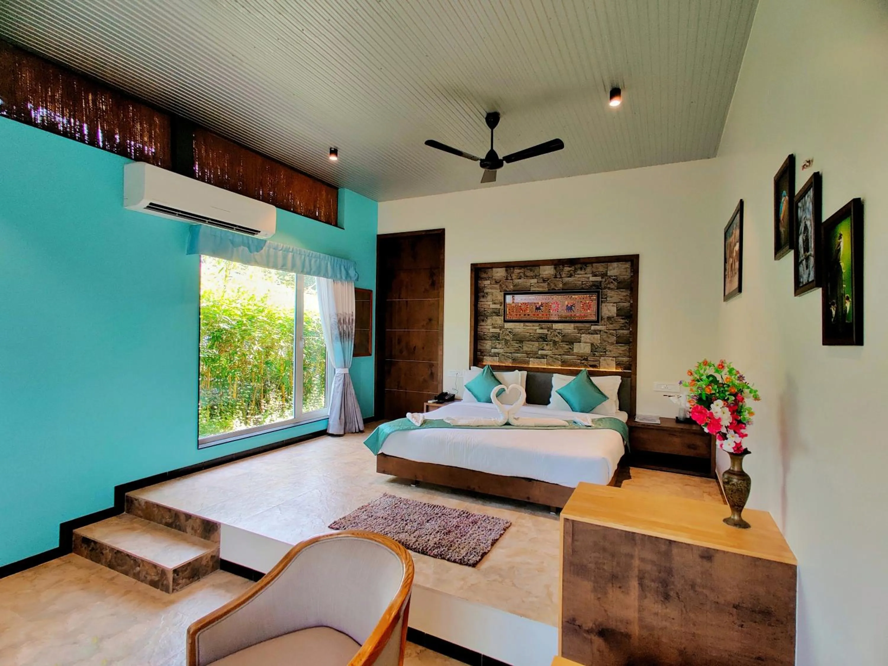 Bedroom, Bed in Lion Signature Family Resort