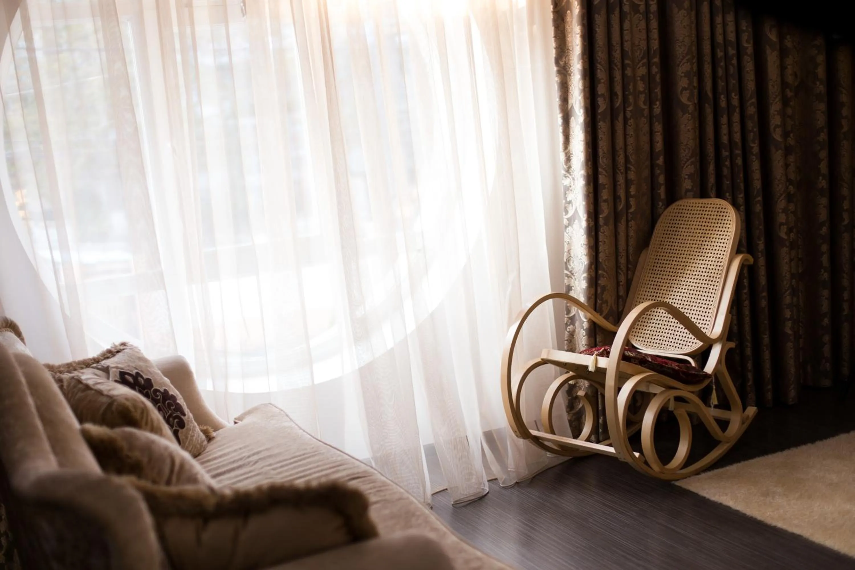 Decorative detail in Hotel Jolie Apartments