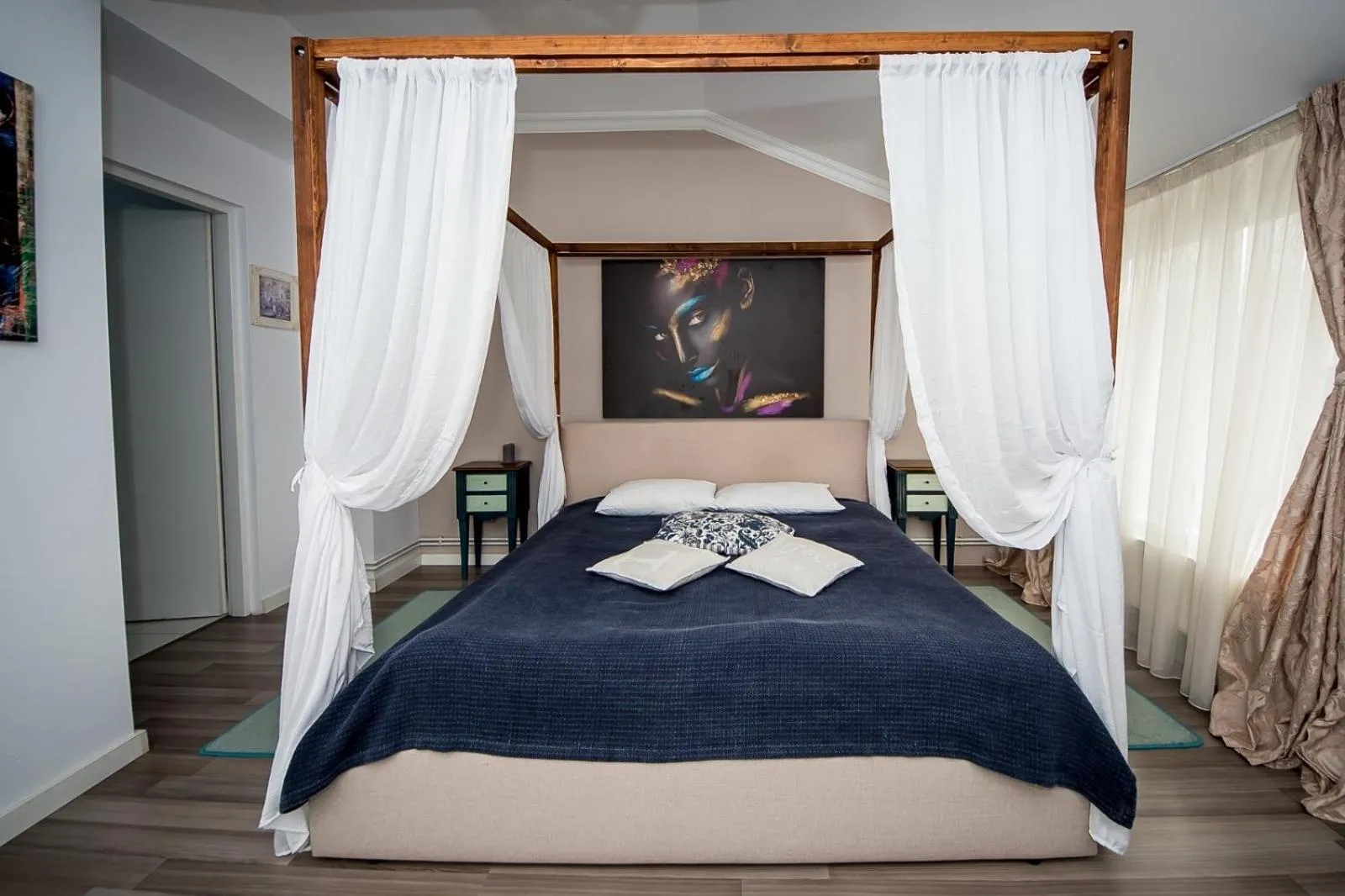 Bedroom, Bed in Hotel Jolie Apartments