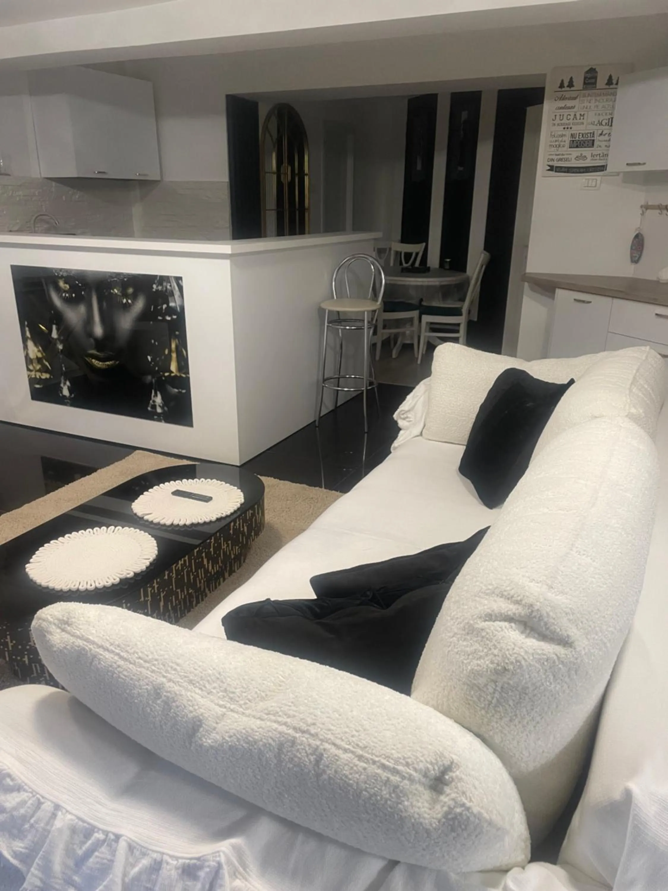 Living room in Hotel Jolie Apartments