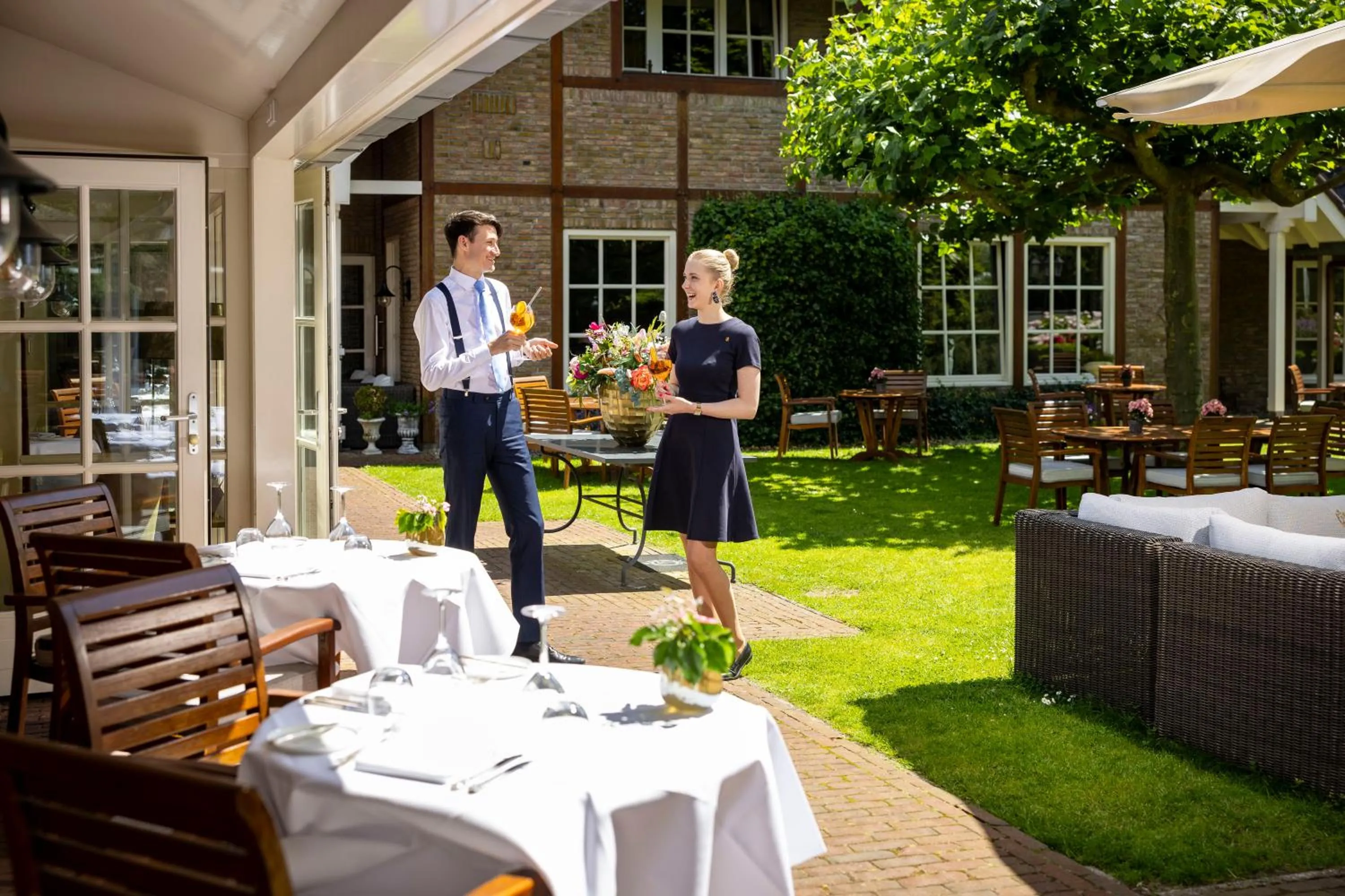 Restaurant/places to eat in Landhuishotel De Bloemenbeek