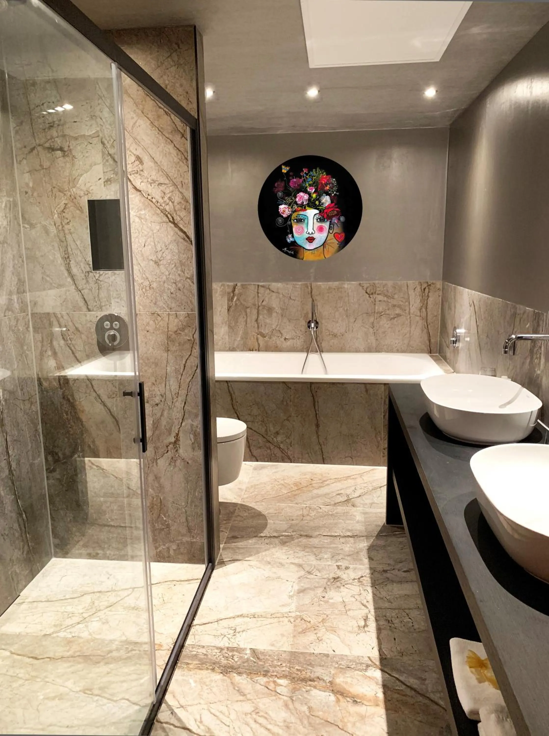 Bathroom in Landhuishotel De Bloemenbeek