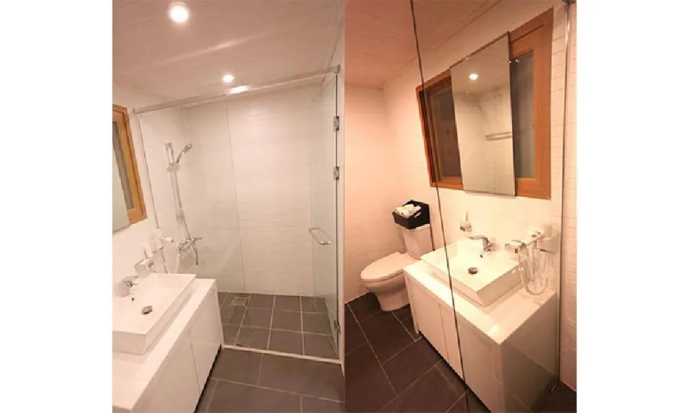 Shower in Hwangnamguan Hanok Village