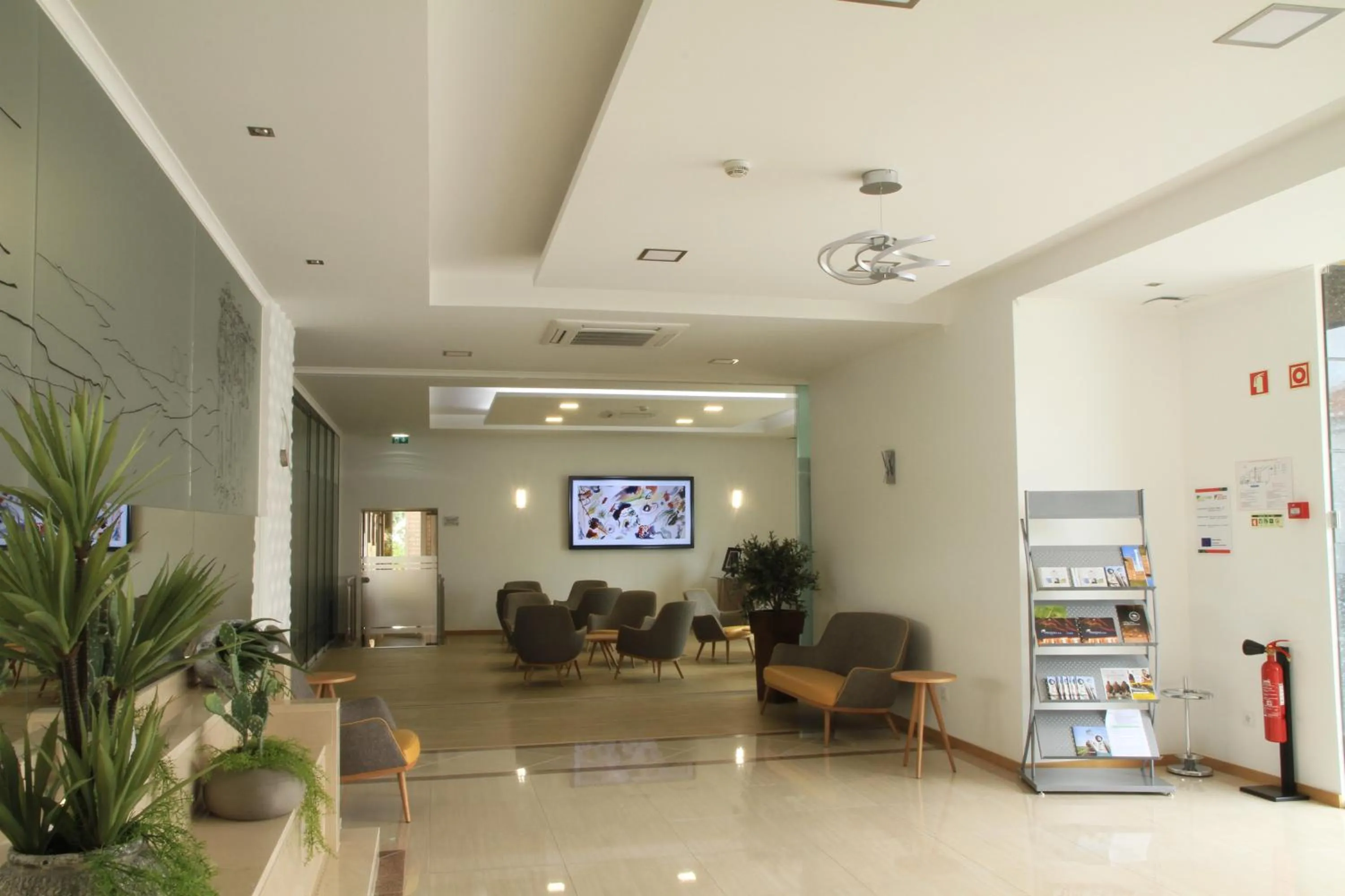 Lobby or reception in Hotel Santa Clara