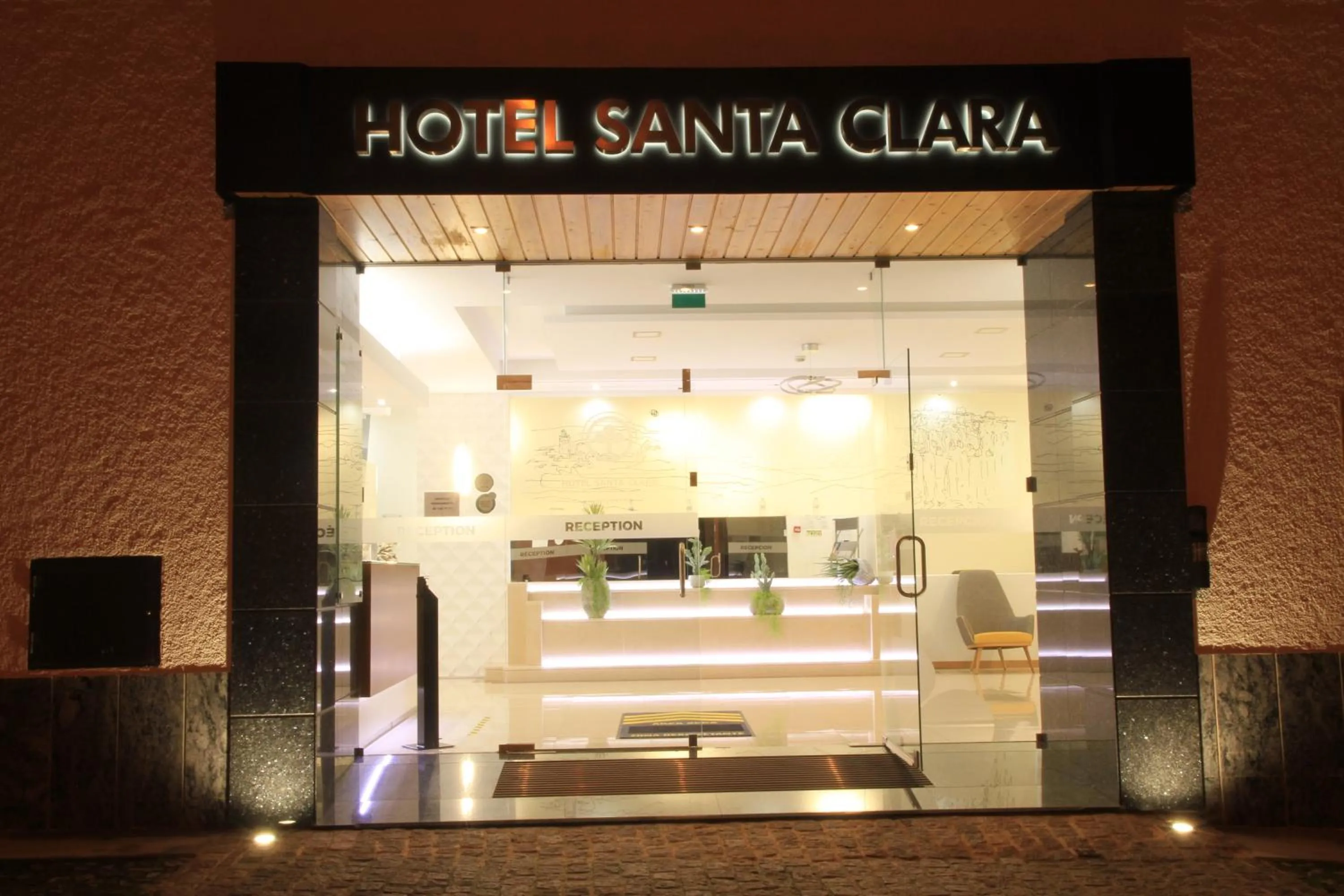 Facade/entrance in Hotel Santa Clara