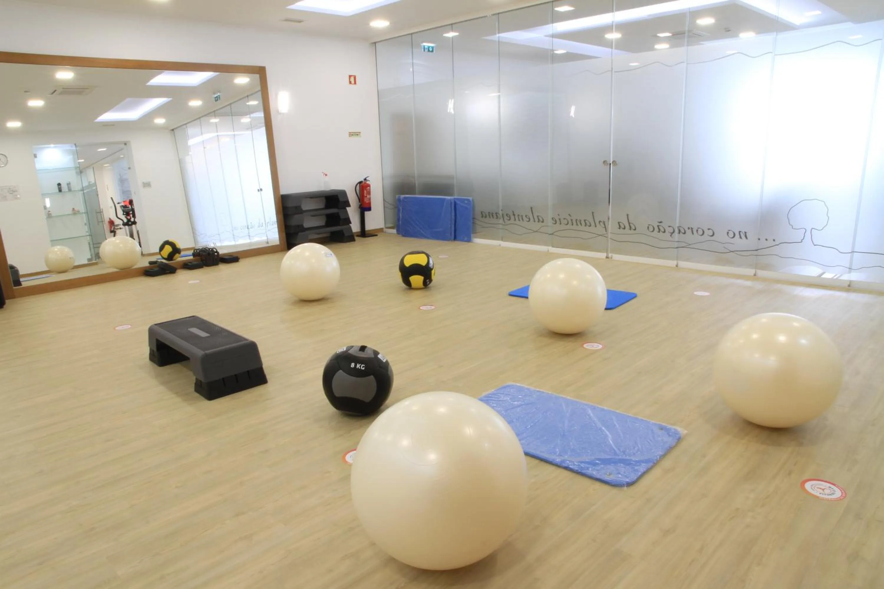 Fitness centre/facilities in Hotel Santa Clara