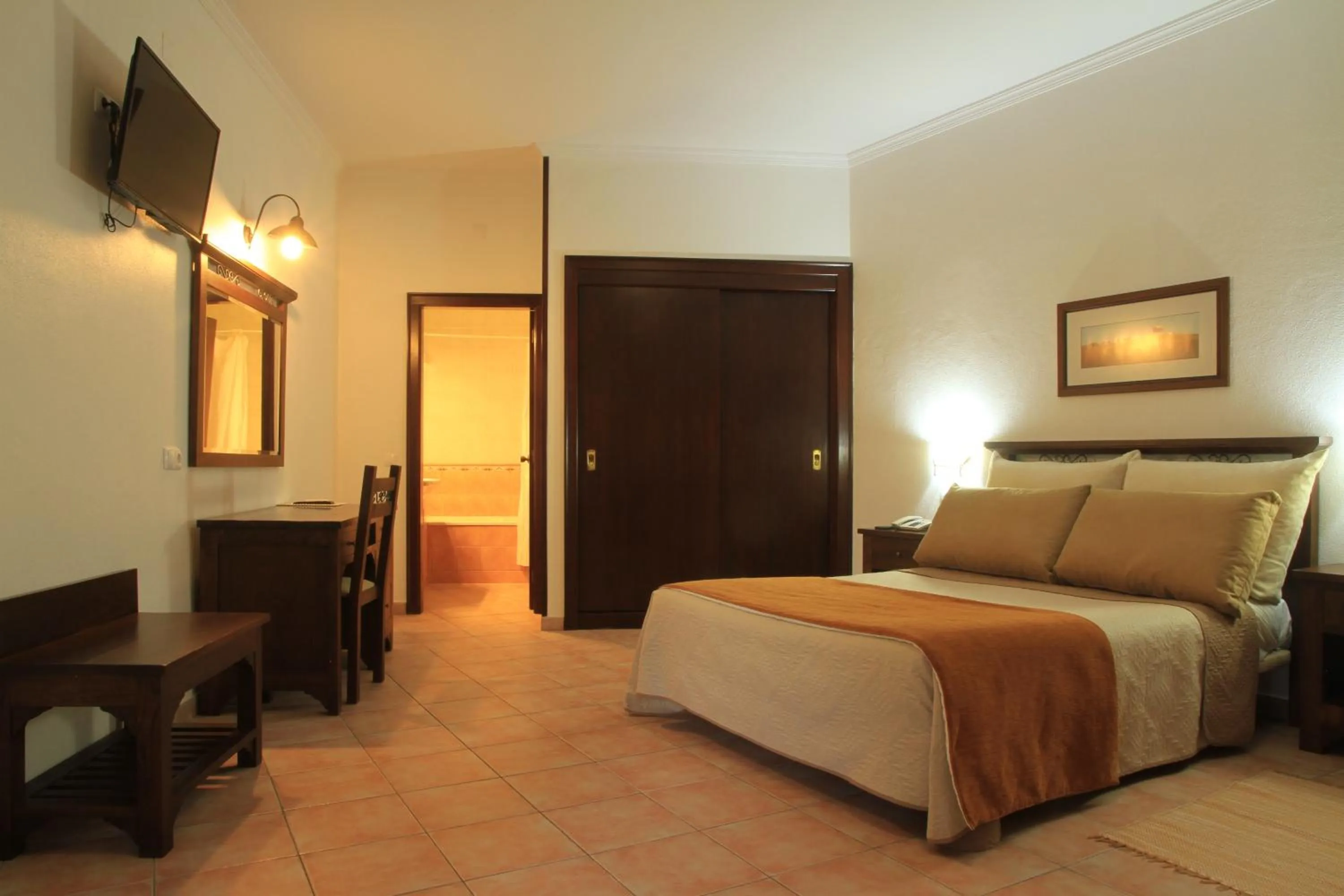 Bed in Hotel Santa Clara