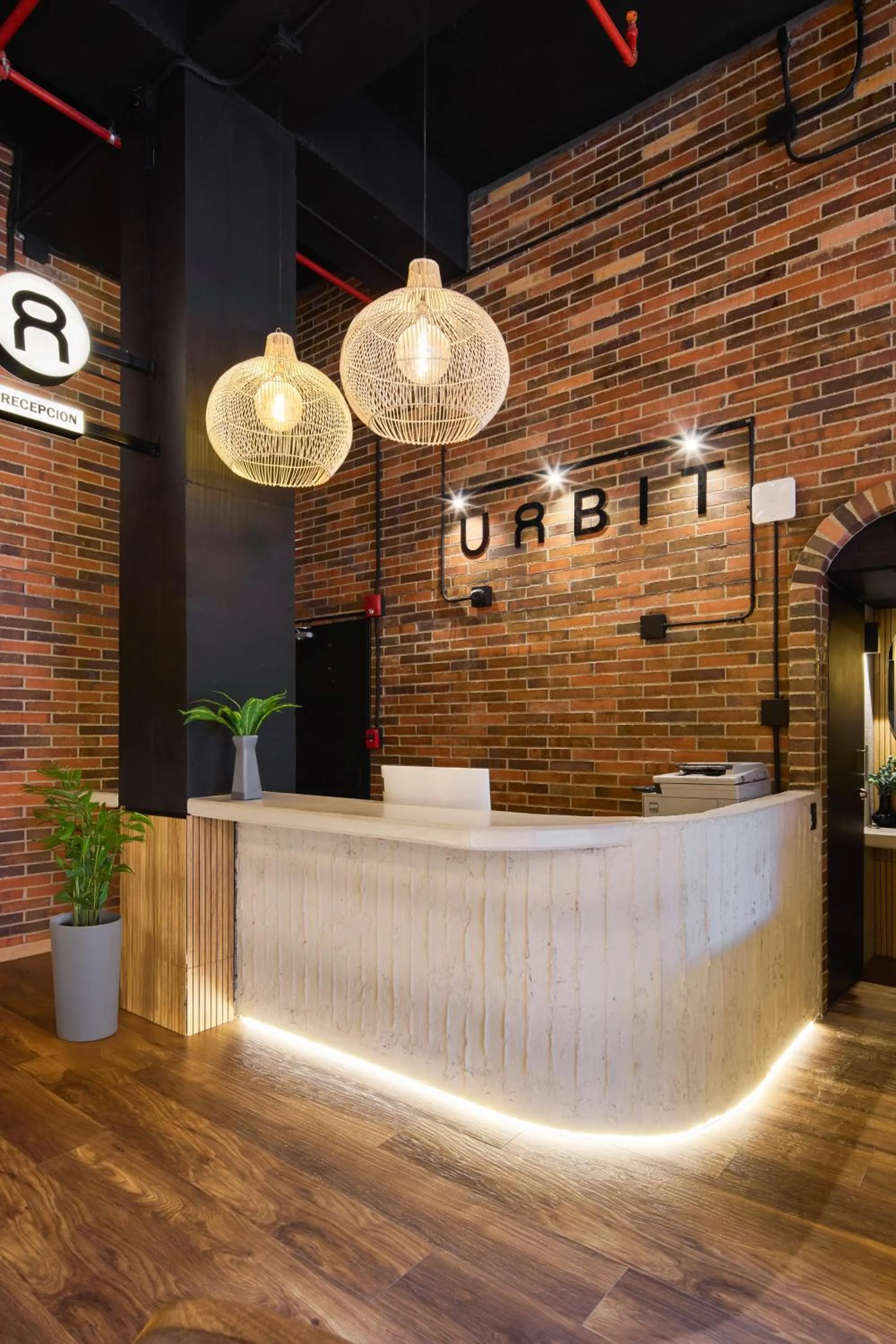 Lobby or reception in Urbit Social Lofts