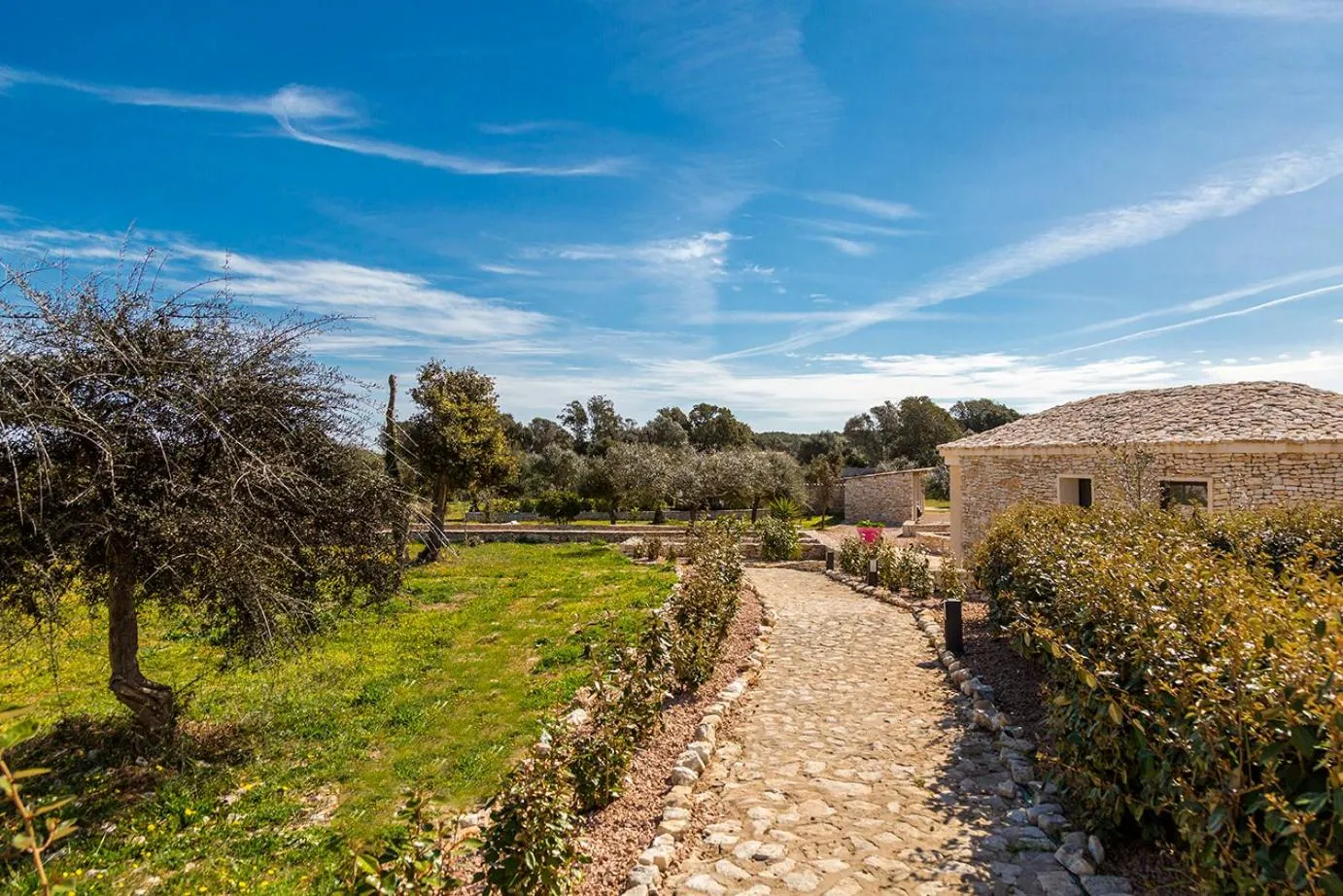 Garden view in l'Albitru