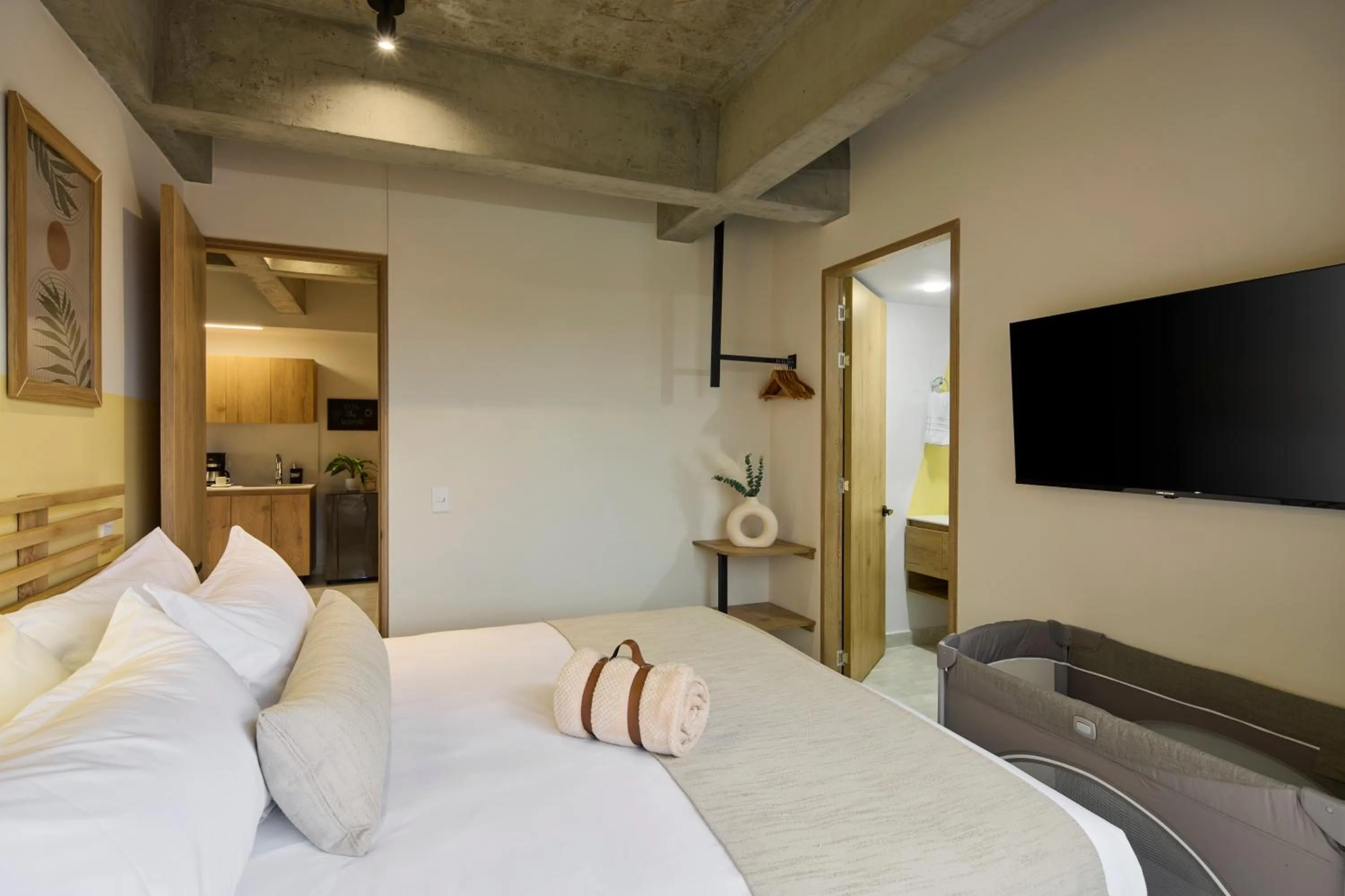 Bed in 30 Living Suites