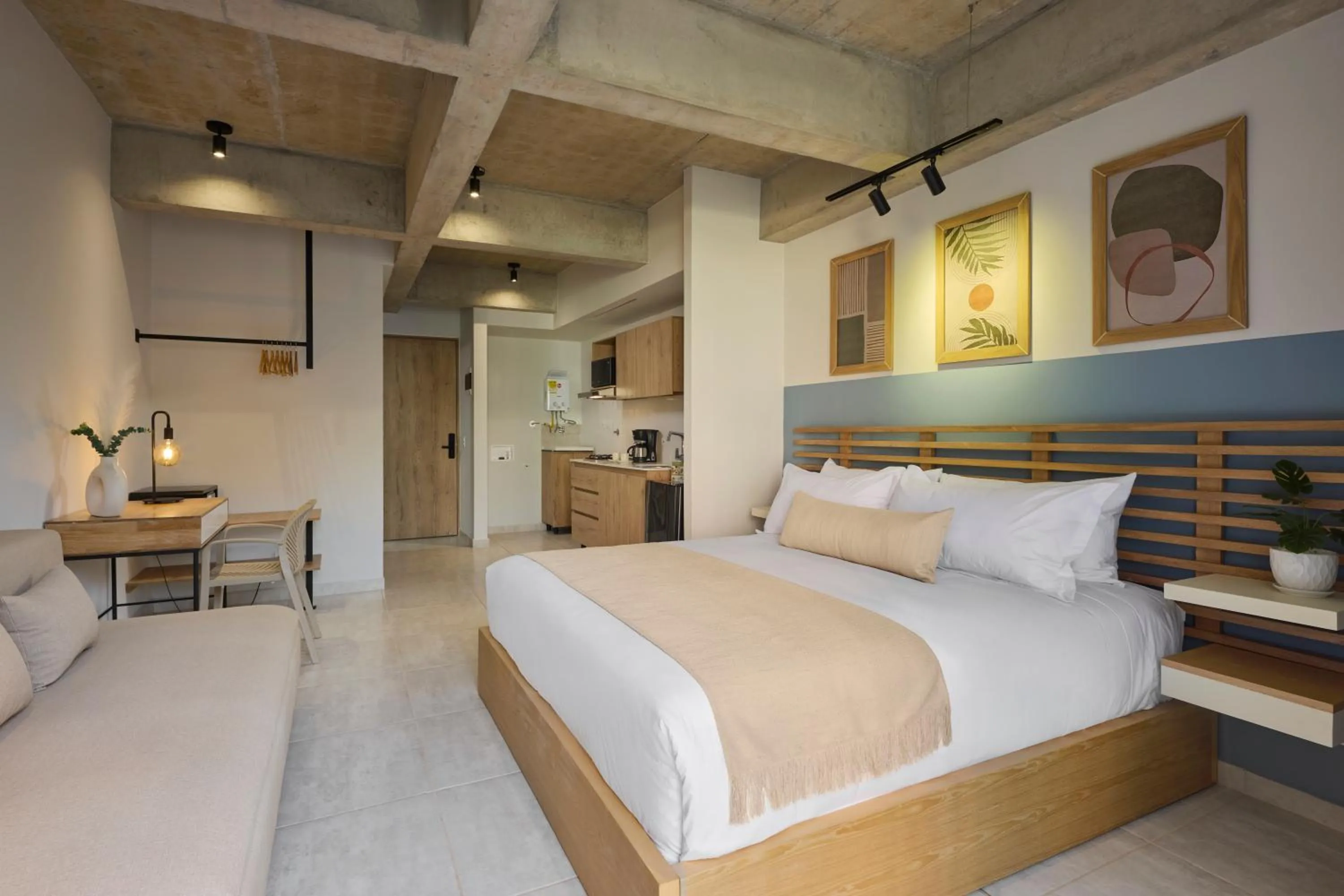 Bedroom in 30 Living Suites