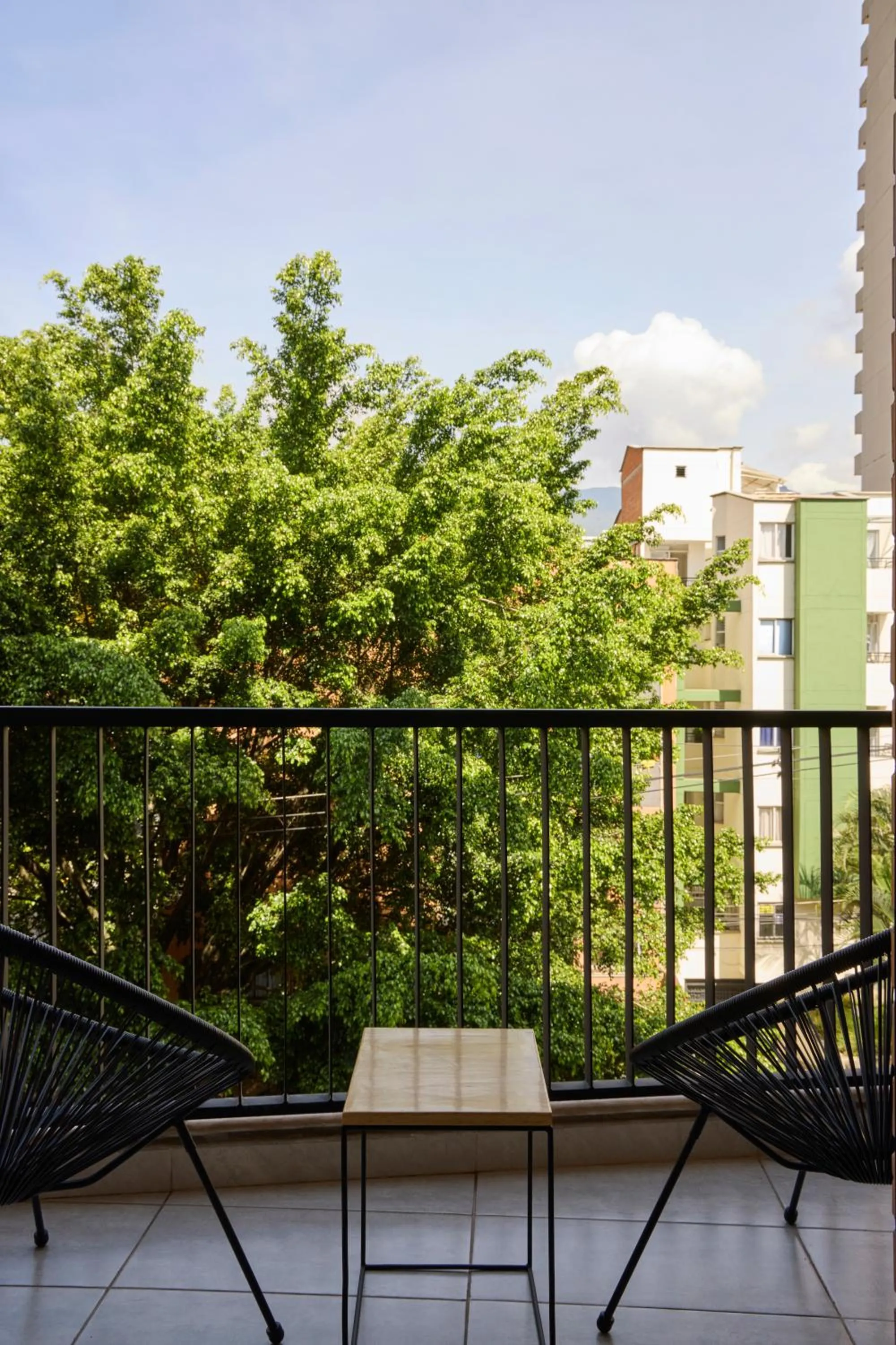 Garden view in 30 Living Suites