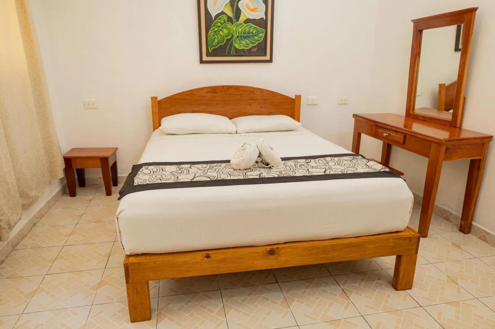 Photo of the whole room, Bed in Hotel Las Palmas en Laurel