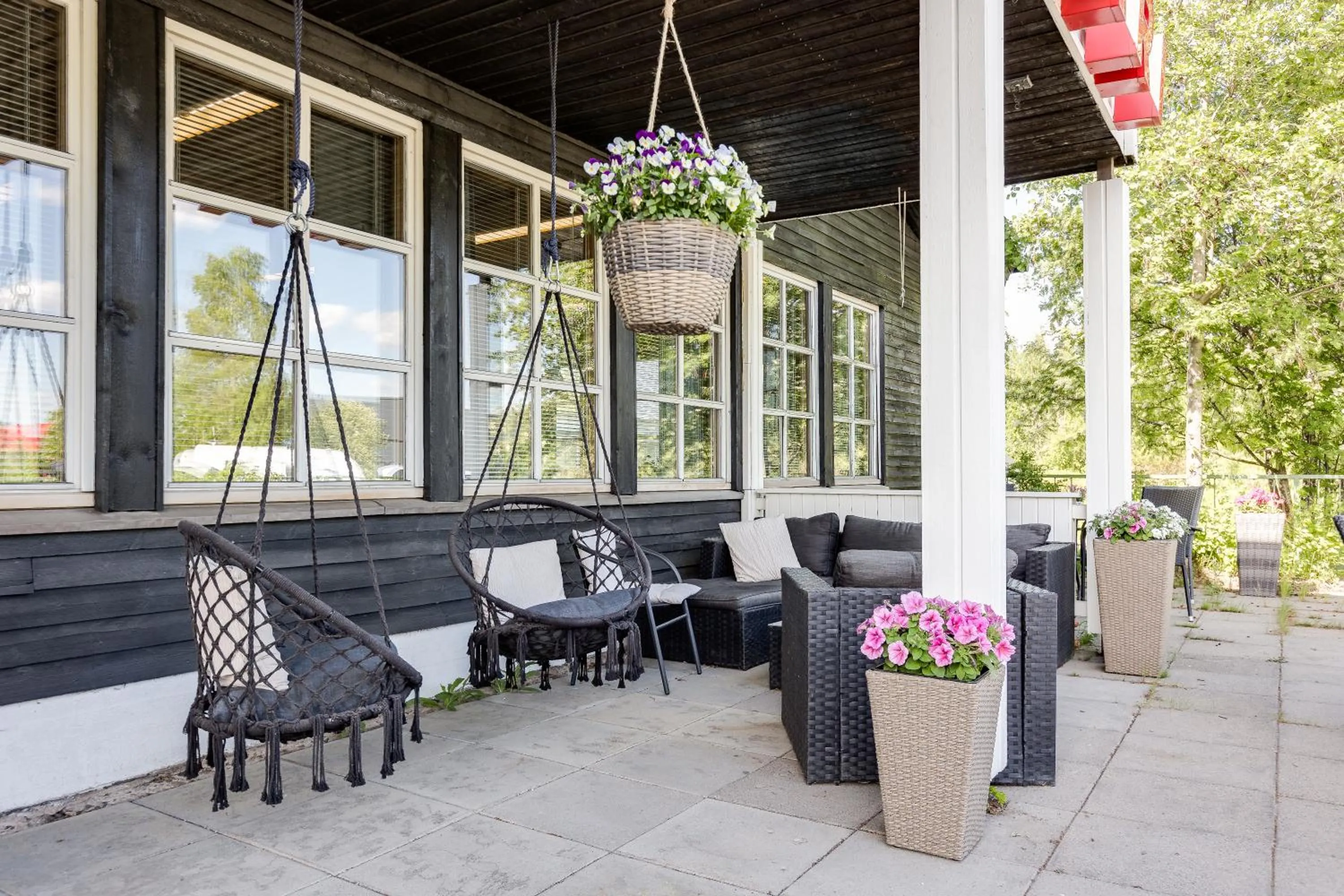 Patio in Hotel Pohjankievari