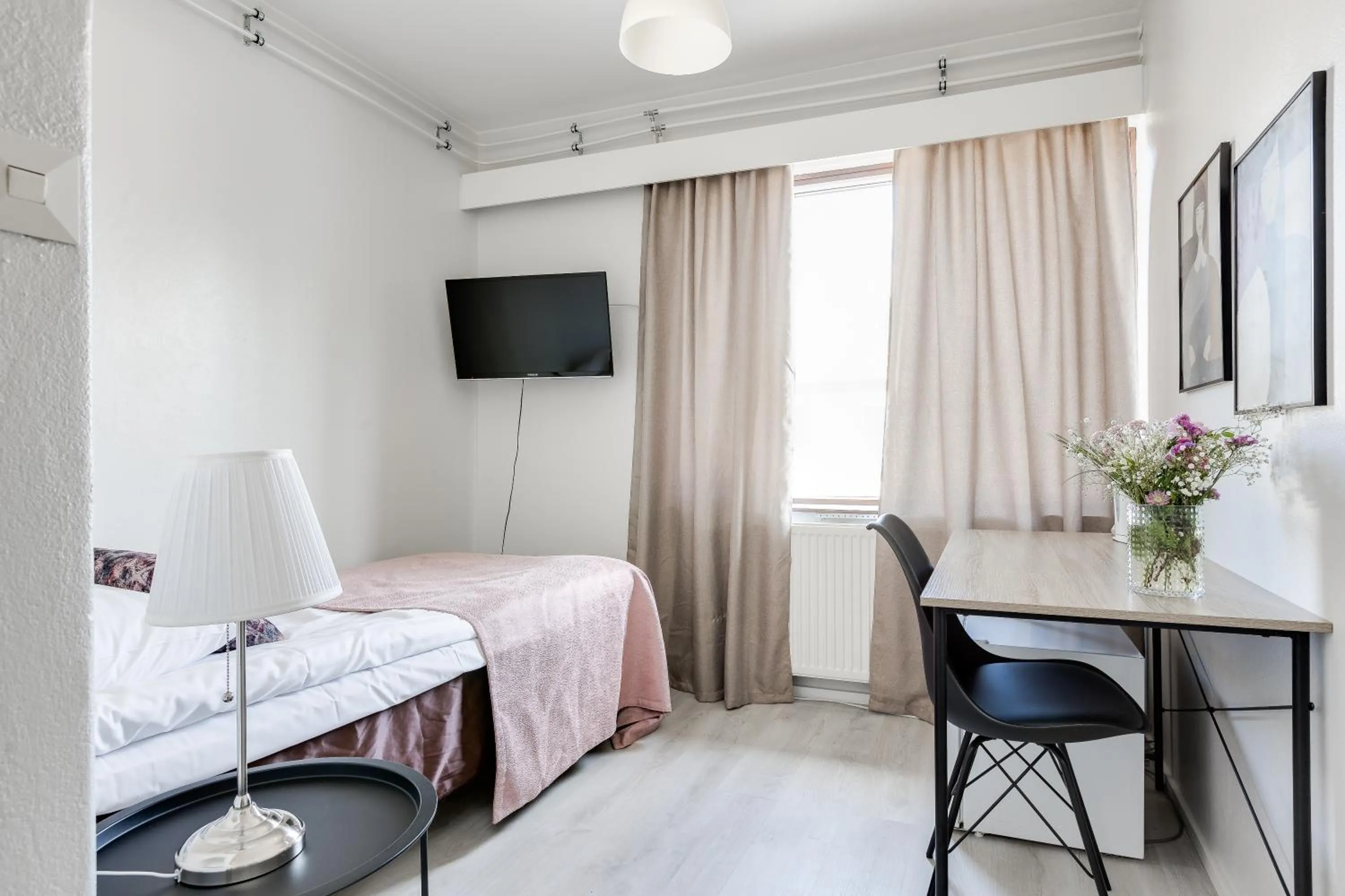 Bed in Hotel Pohjankievari