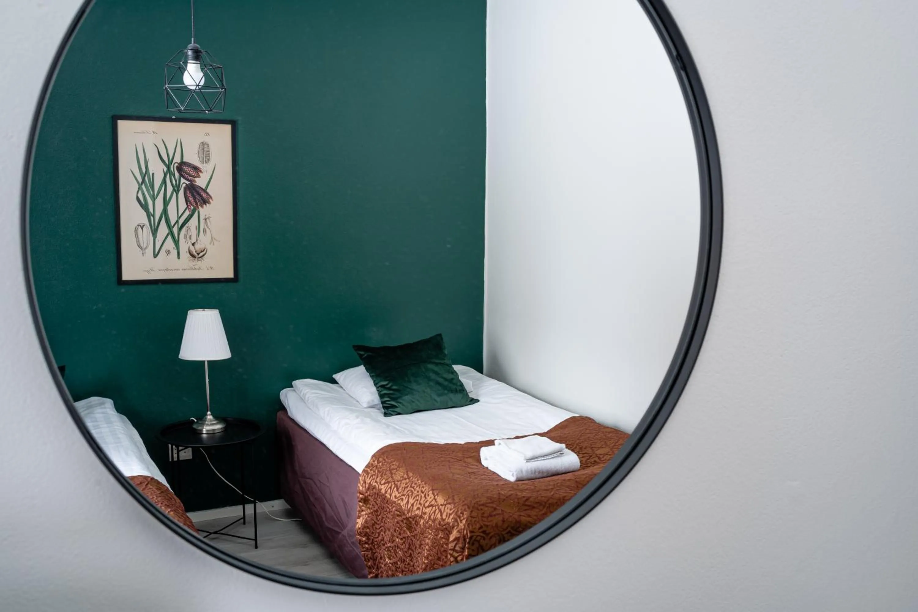 Bed in Hotel Pohjankievari