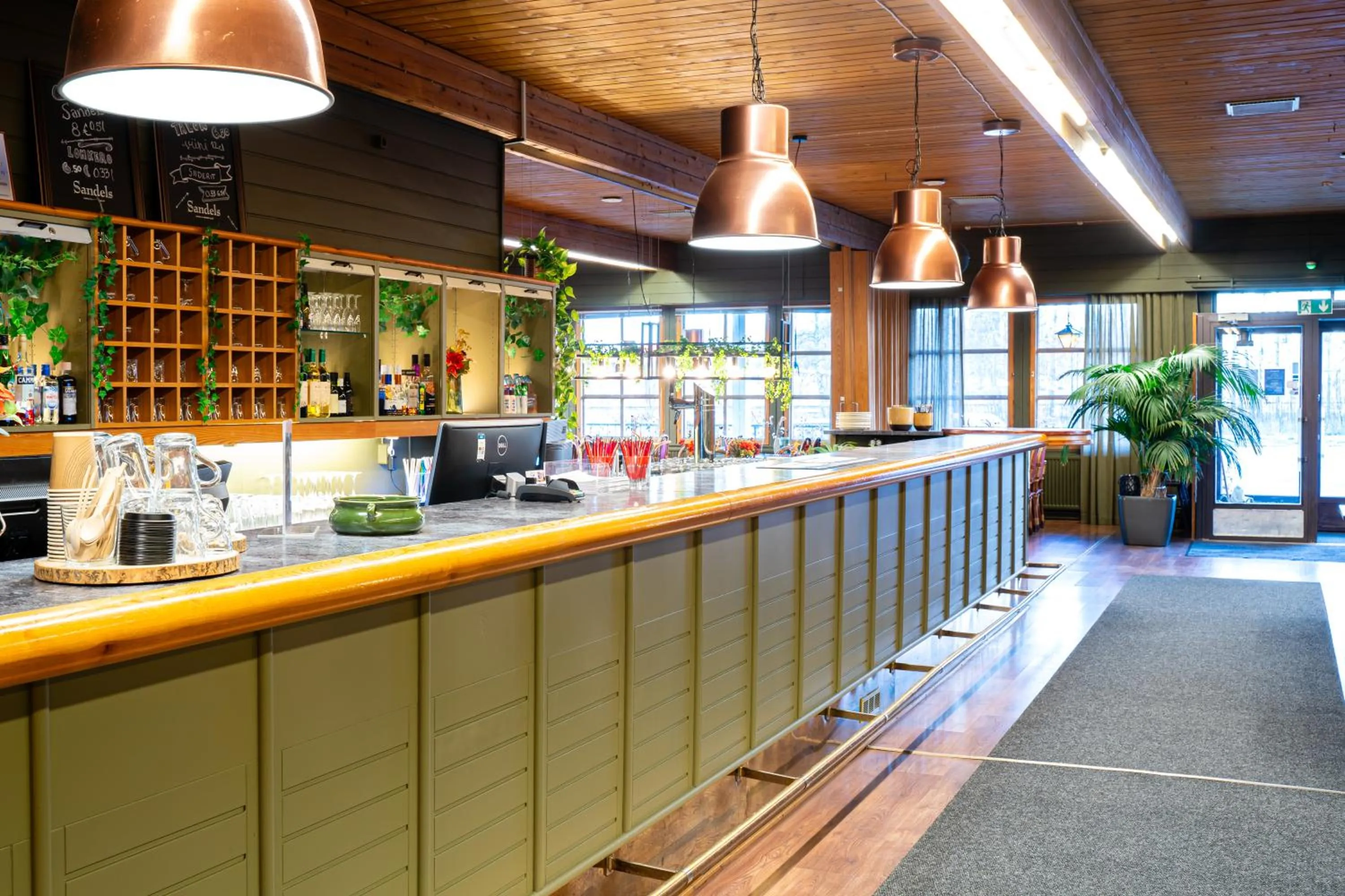 Lobby or reception in Hotel Pohjankievari