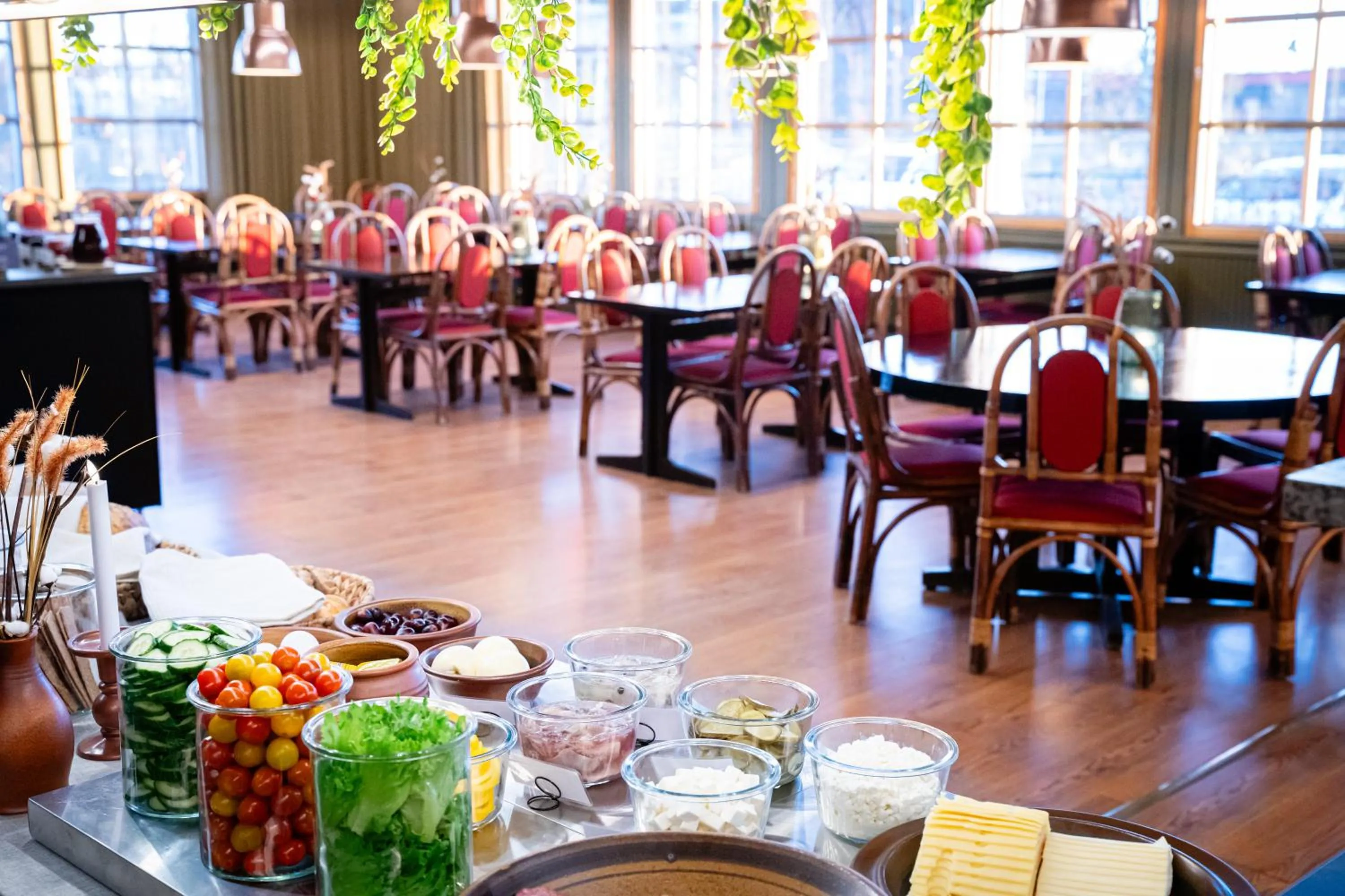 Buffet breakfast in Hotel Pohjankievari