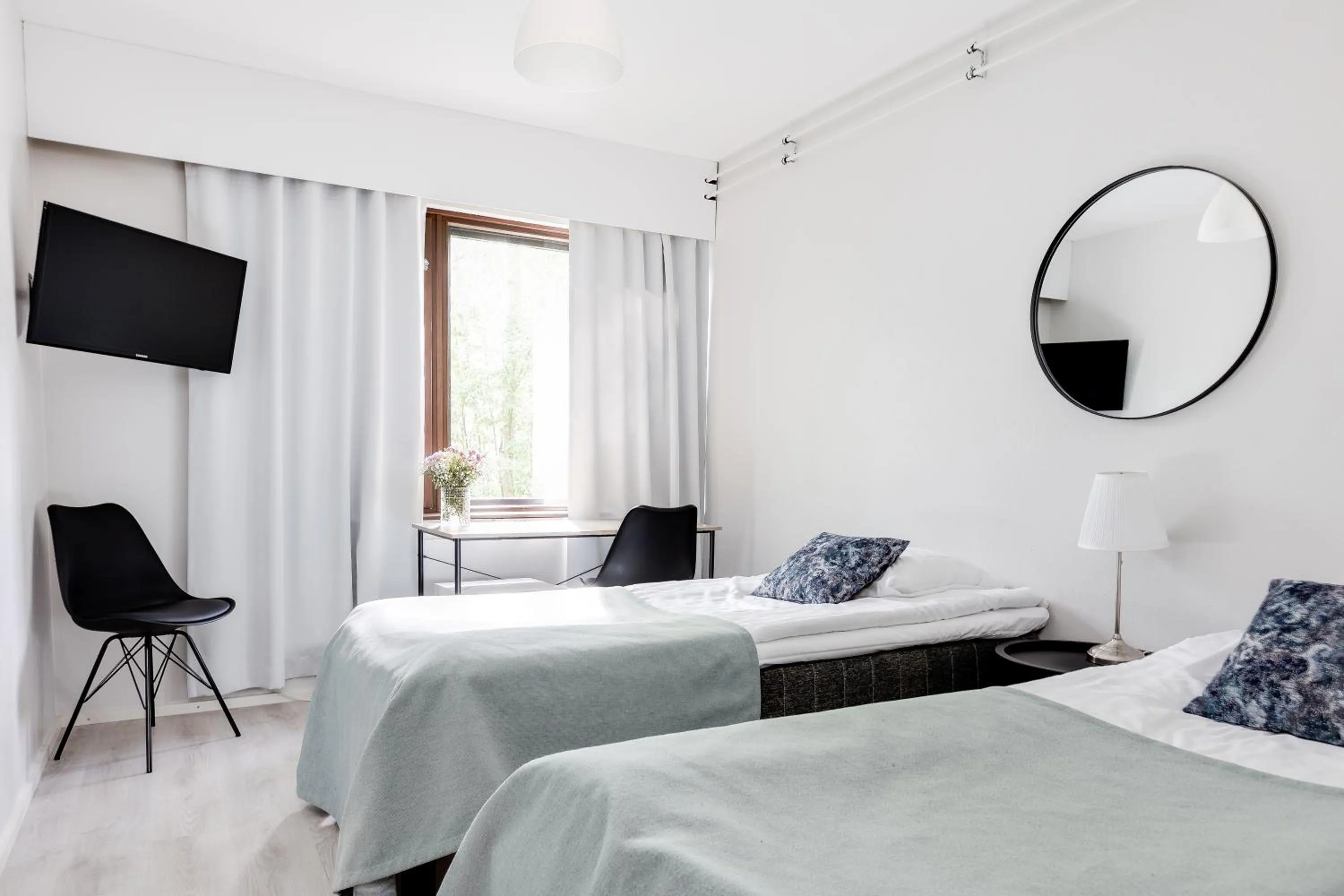 Bed in Hotel Pohjankievari