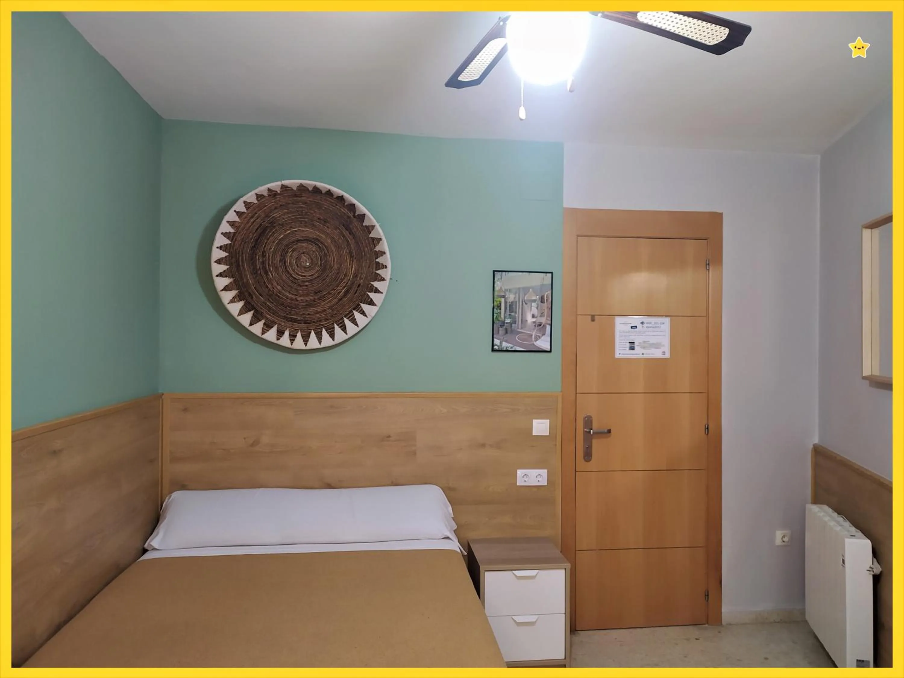 Area and facilities, Bed in Habitaciones Barra89