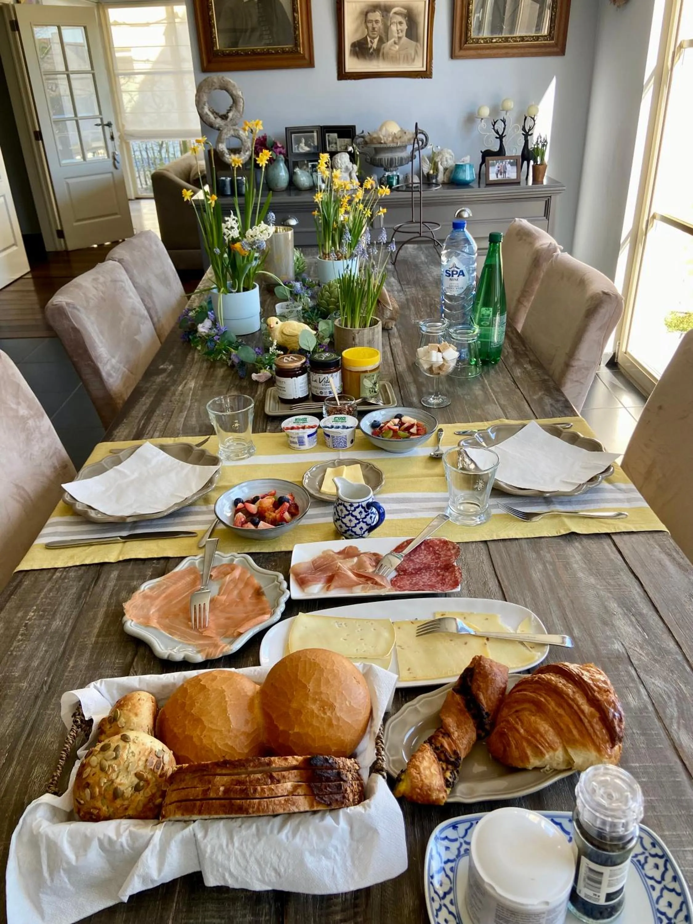 Breakfast in B&B Aline Florentine - adults only - Luxury B&B - Chambres d'Hôtes - Zimmer Frei