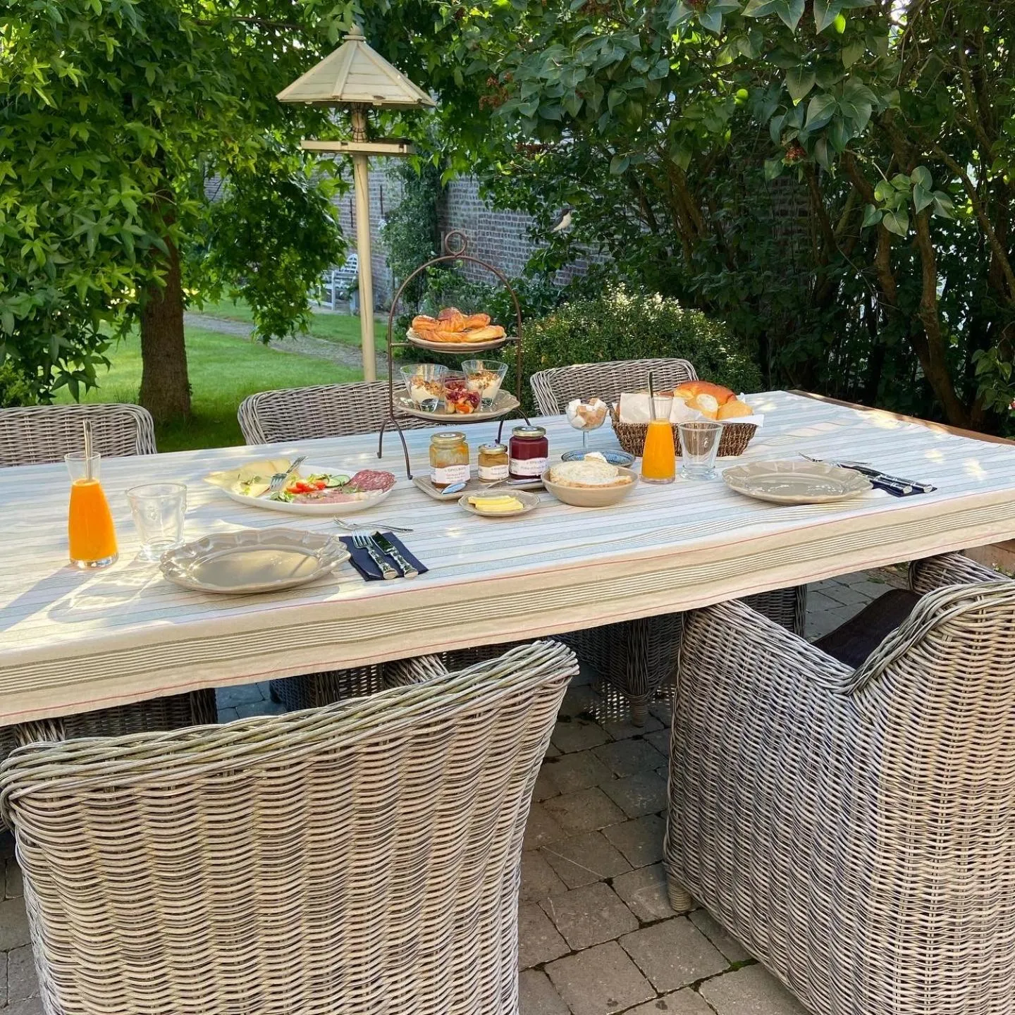 Breakfast in B&B Aline Florentine - adults only - Luxury B&B - Chambres d'Hôtes - Zimmer Frei