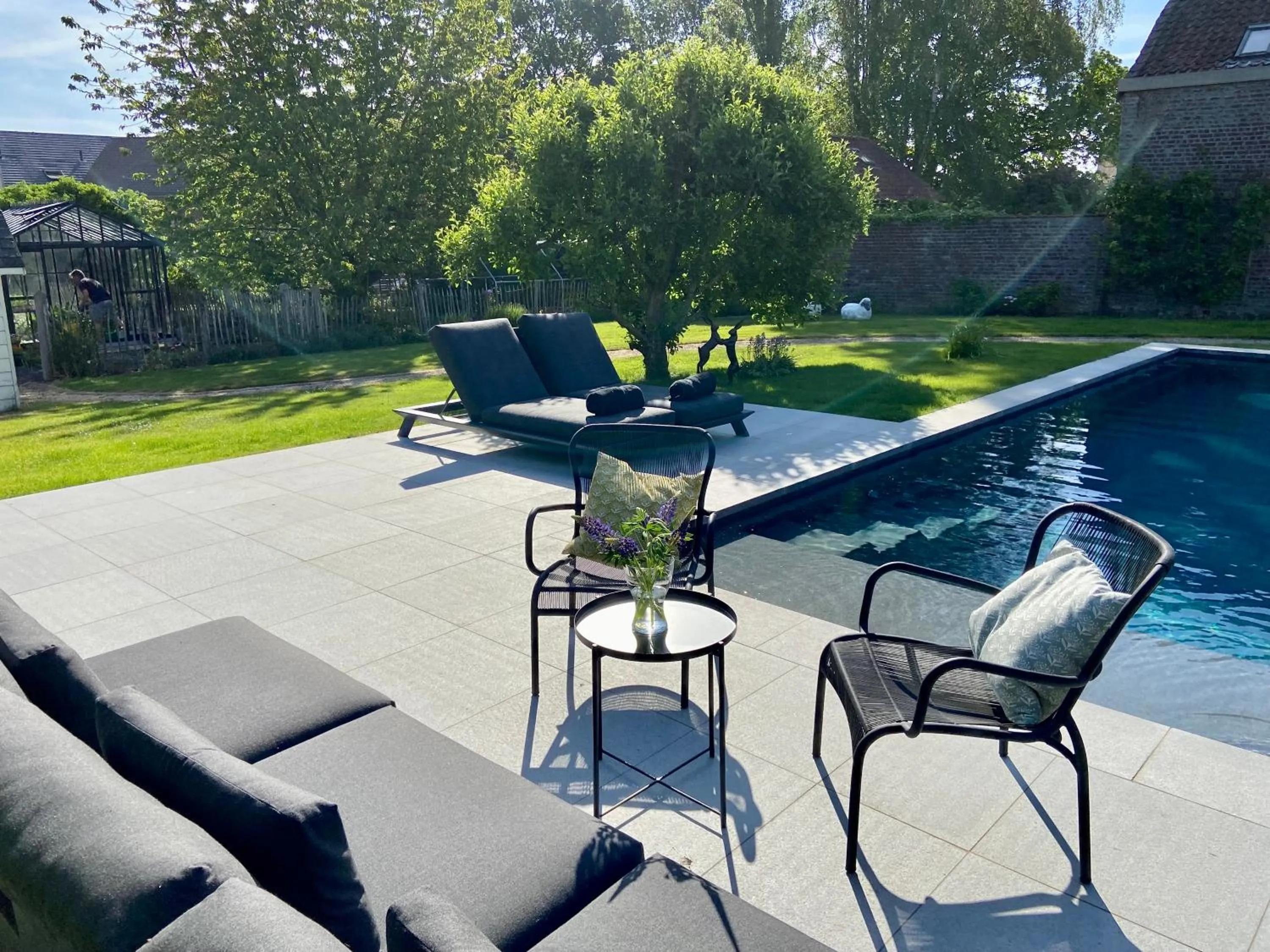 Garden in B&B Aline Florentine - adults only - Luxury B&B - Chambres d'Hôtes - Zimmer Frei