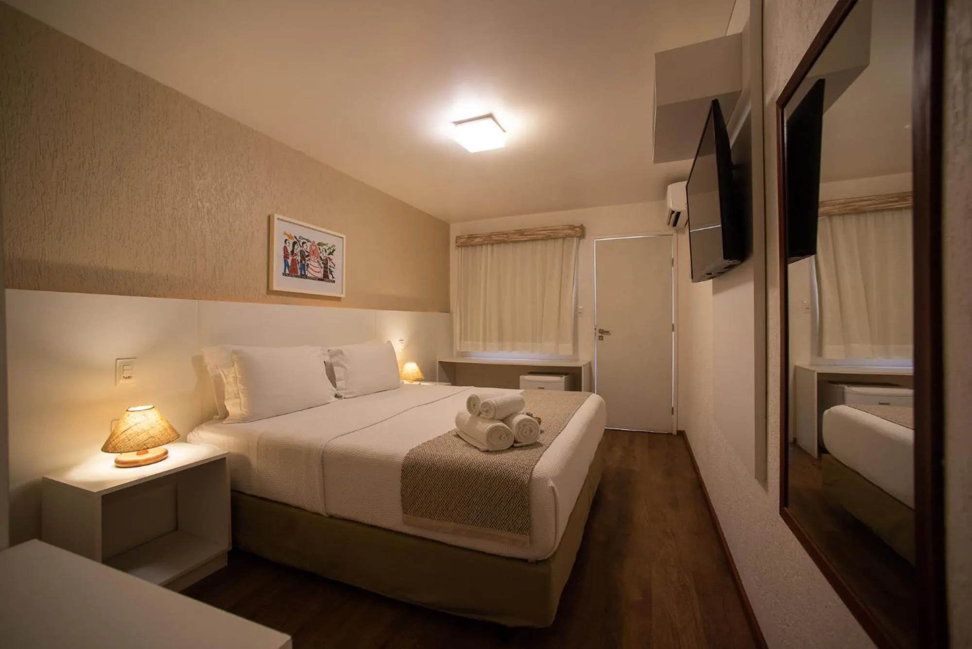 Bed in Pousada da Germana