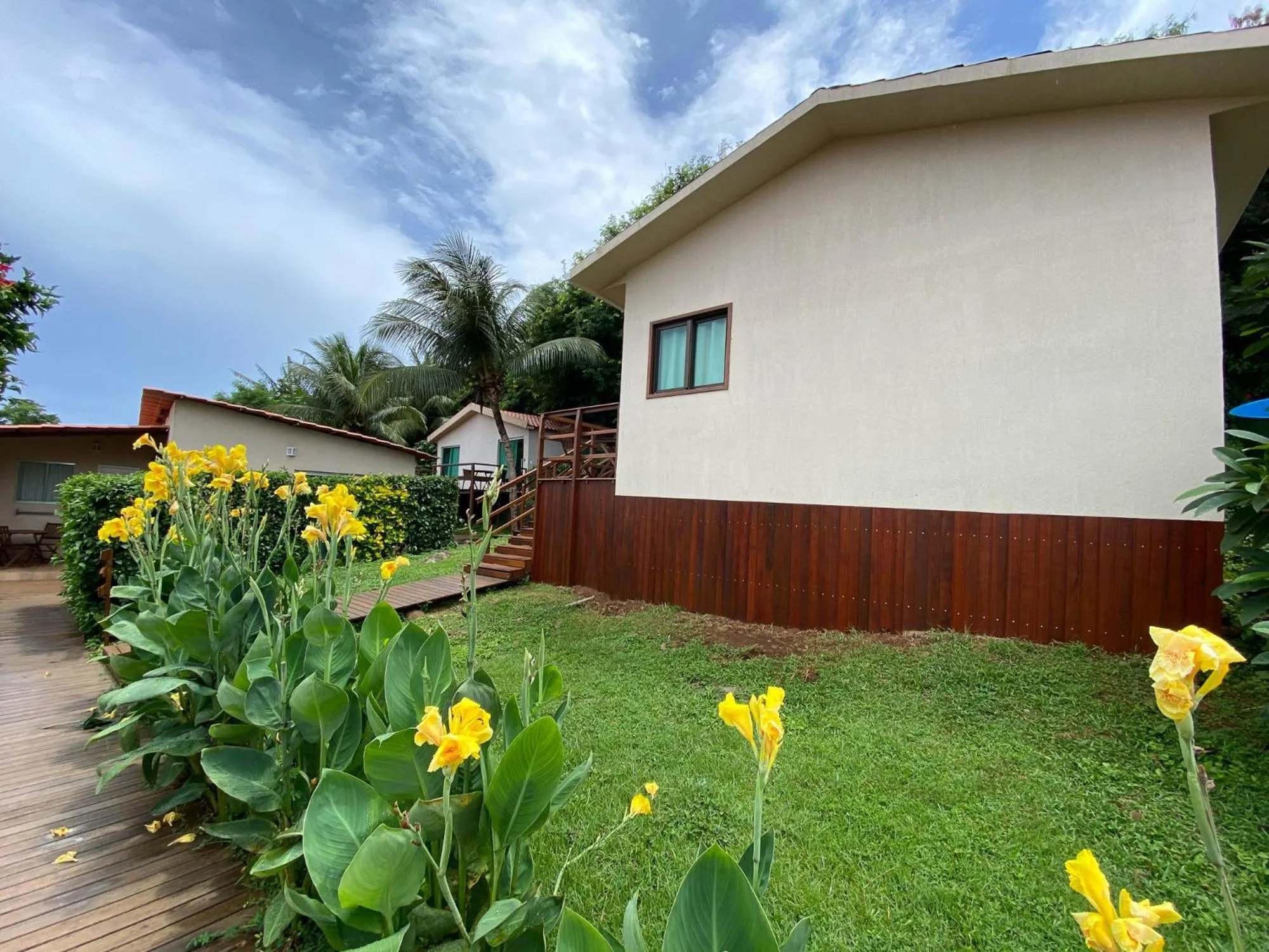 Garden in Pousada da Germana