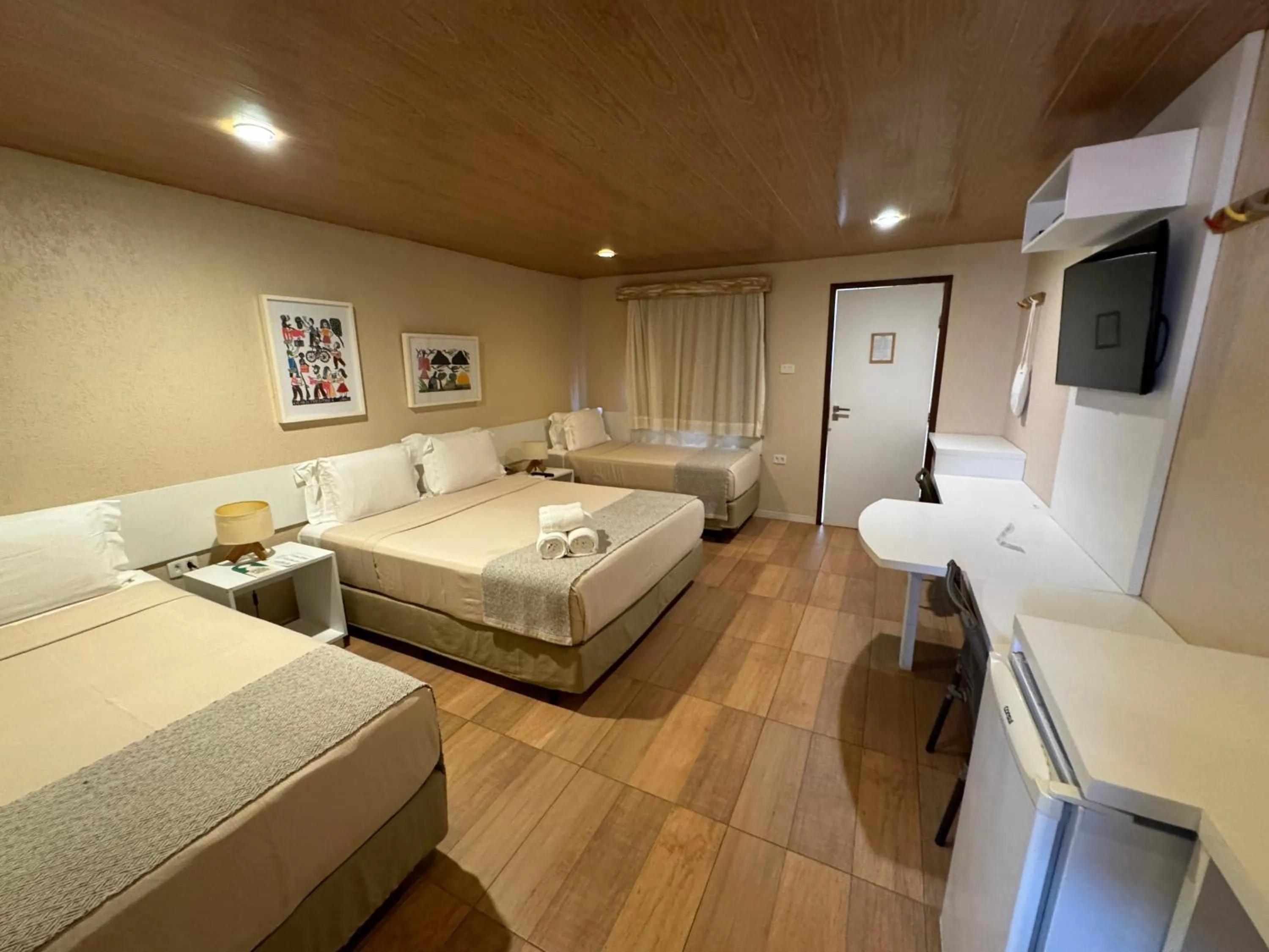 Bed in Pousada da Germana