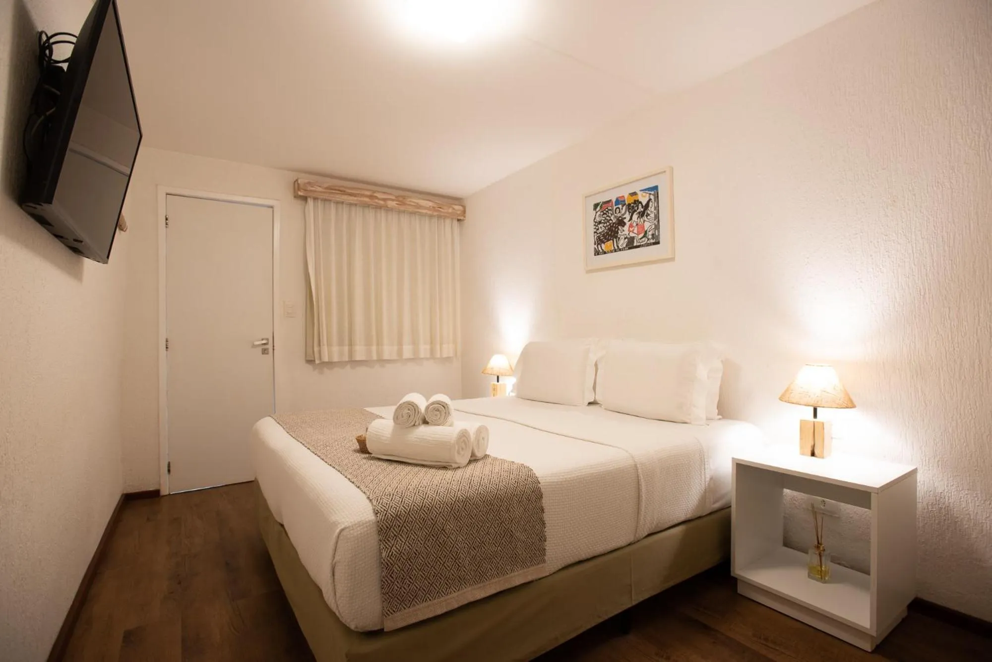 Bed in Pousada da Germana