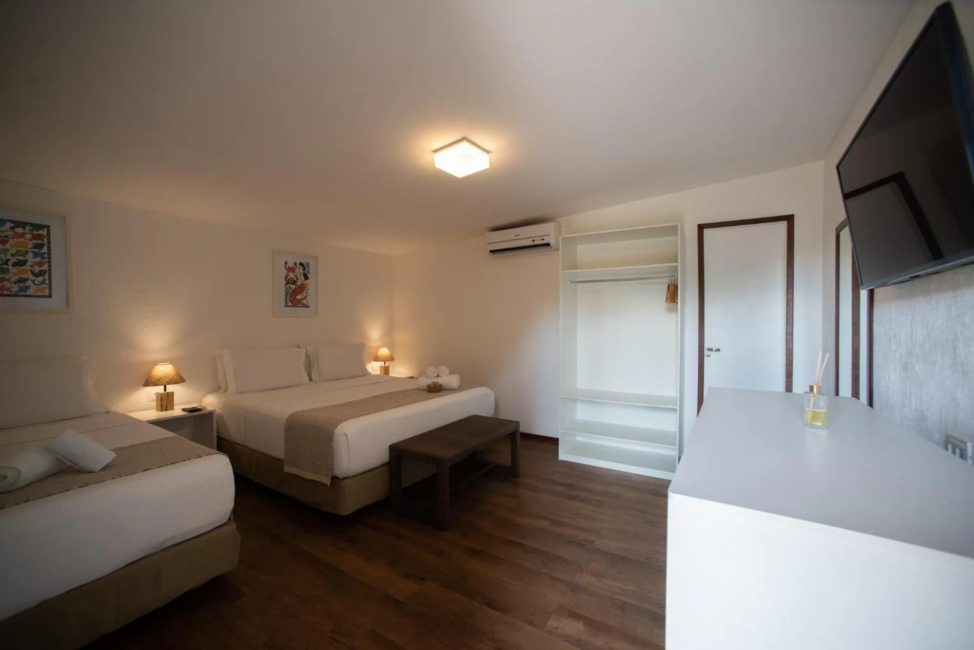 Bed in Pousada da Germana