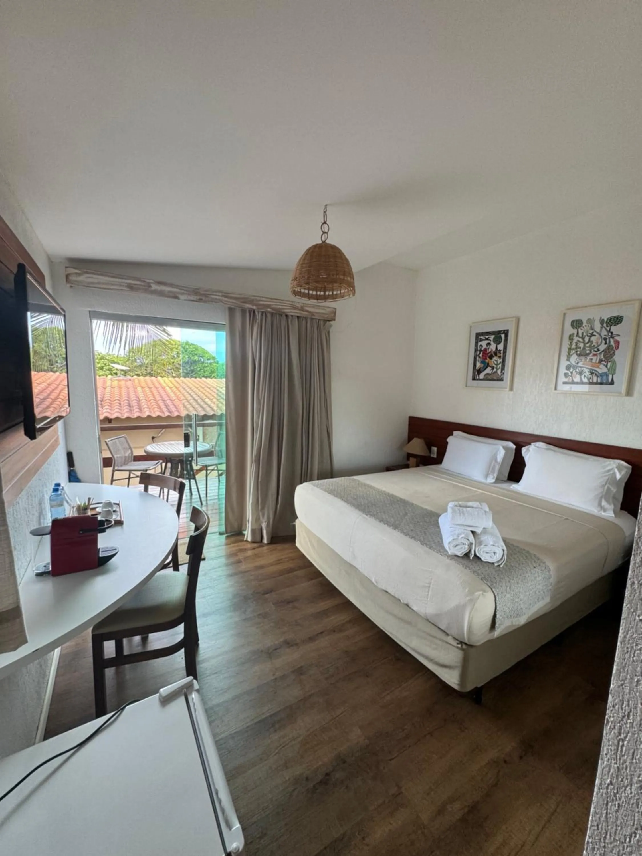 Bed in Pousada da Germana