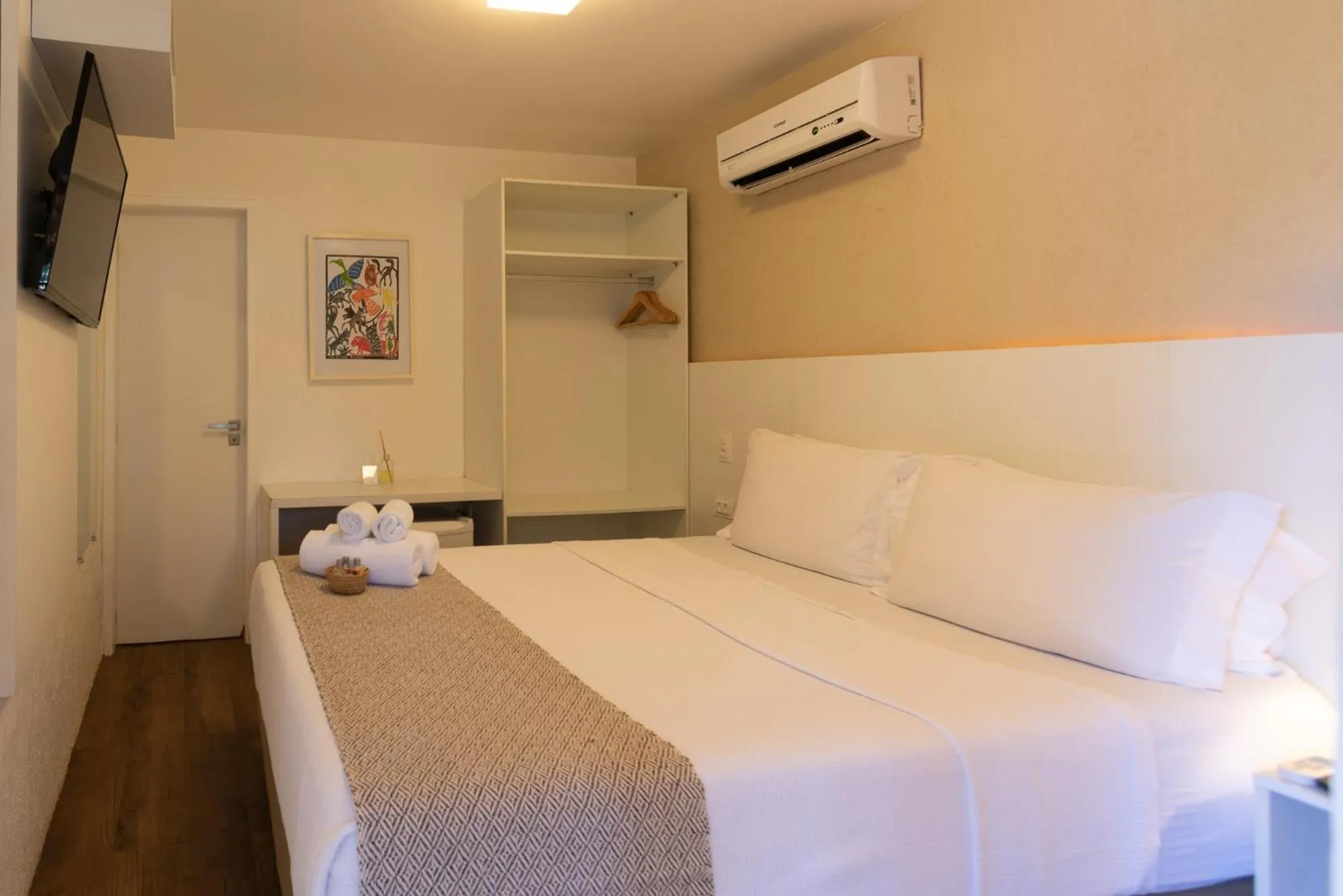 Bed in Pousada da Germana