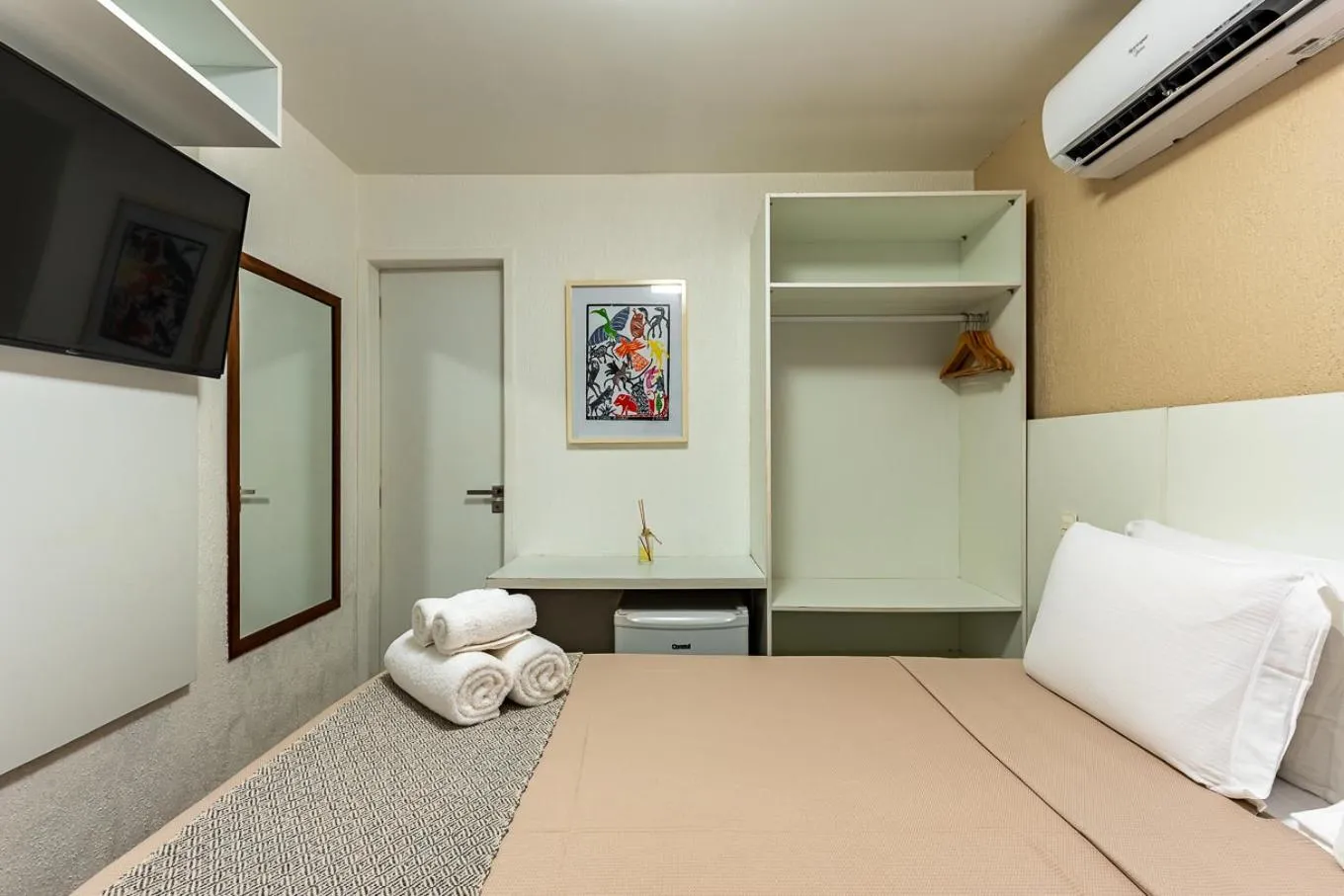 Bed in Pousada da Germana