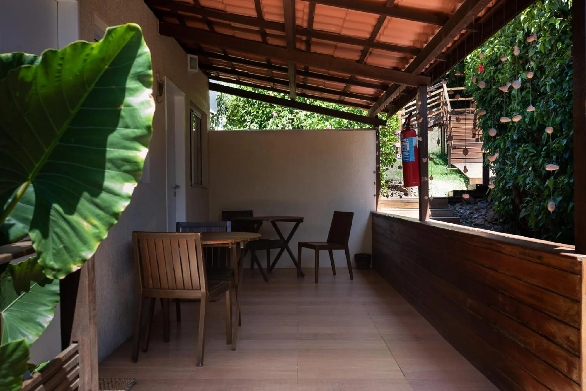 Patio in Pousada da Germana