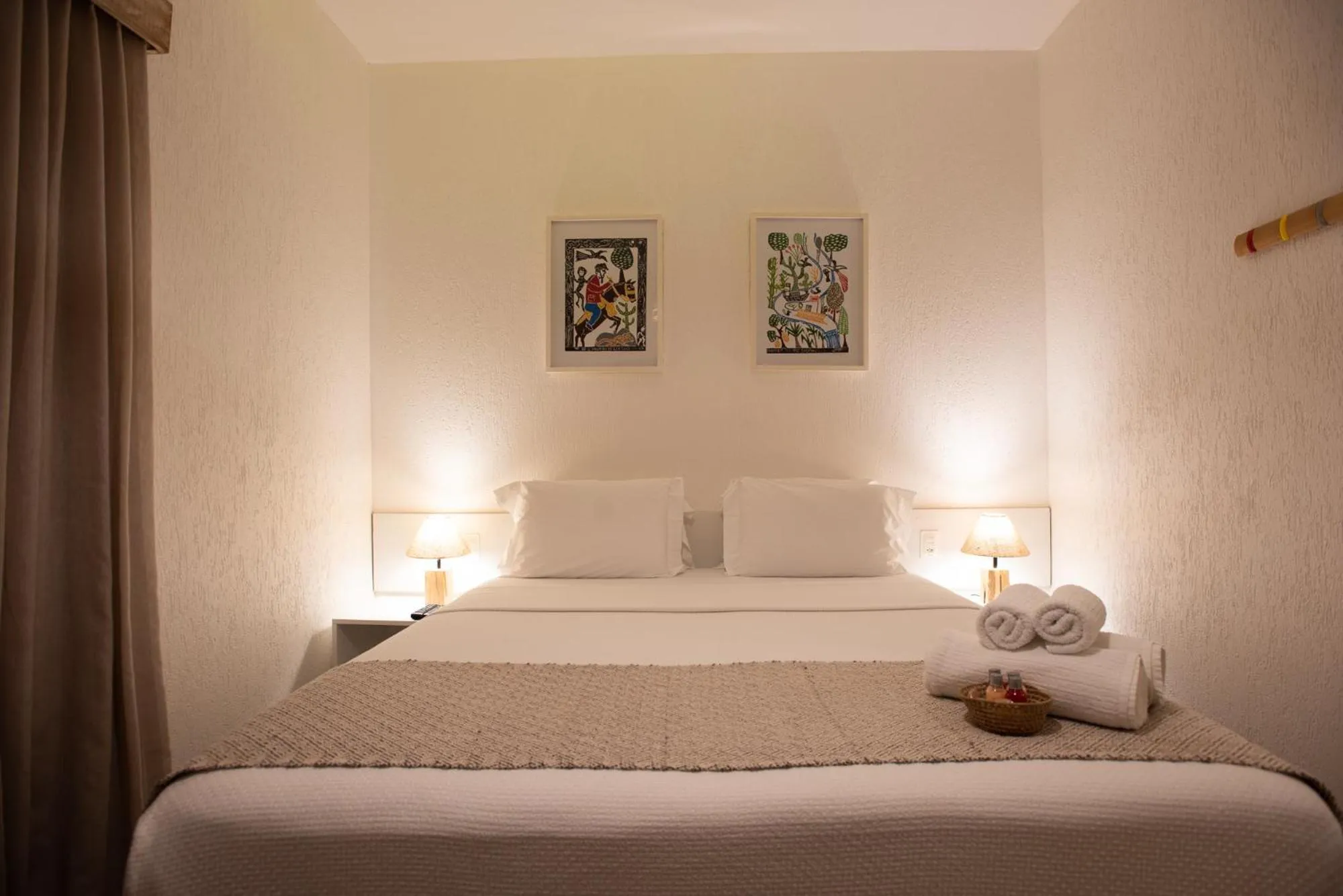 Bed in Pousada da Germana