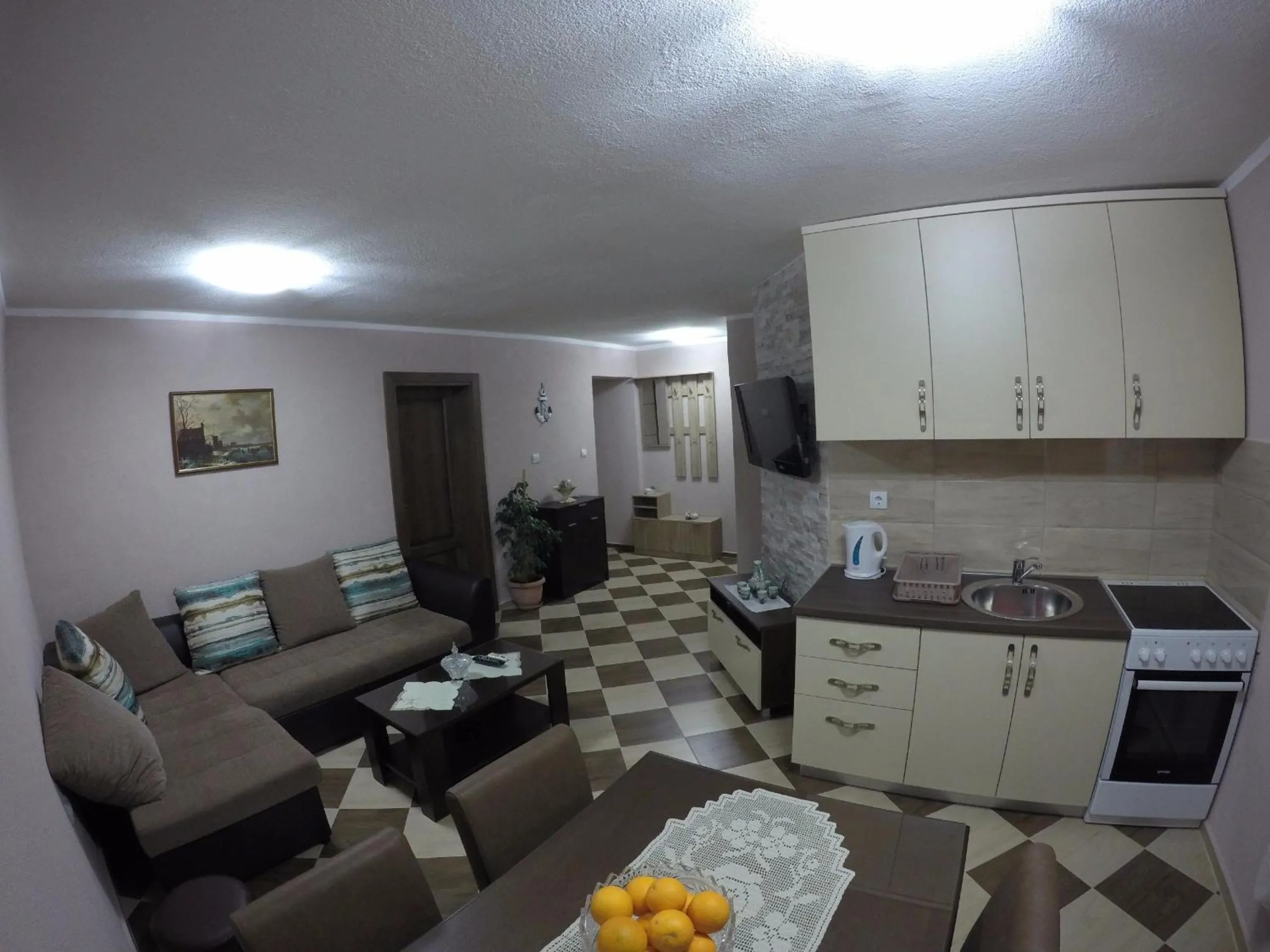 Kitchen or kitchenette in Apartments Krivokapic
