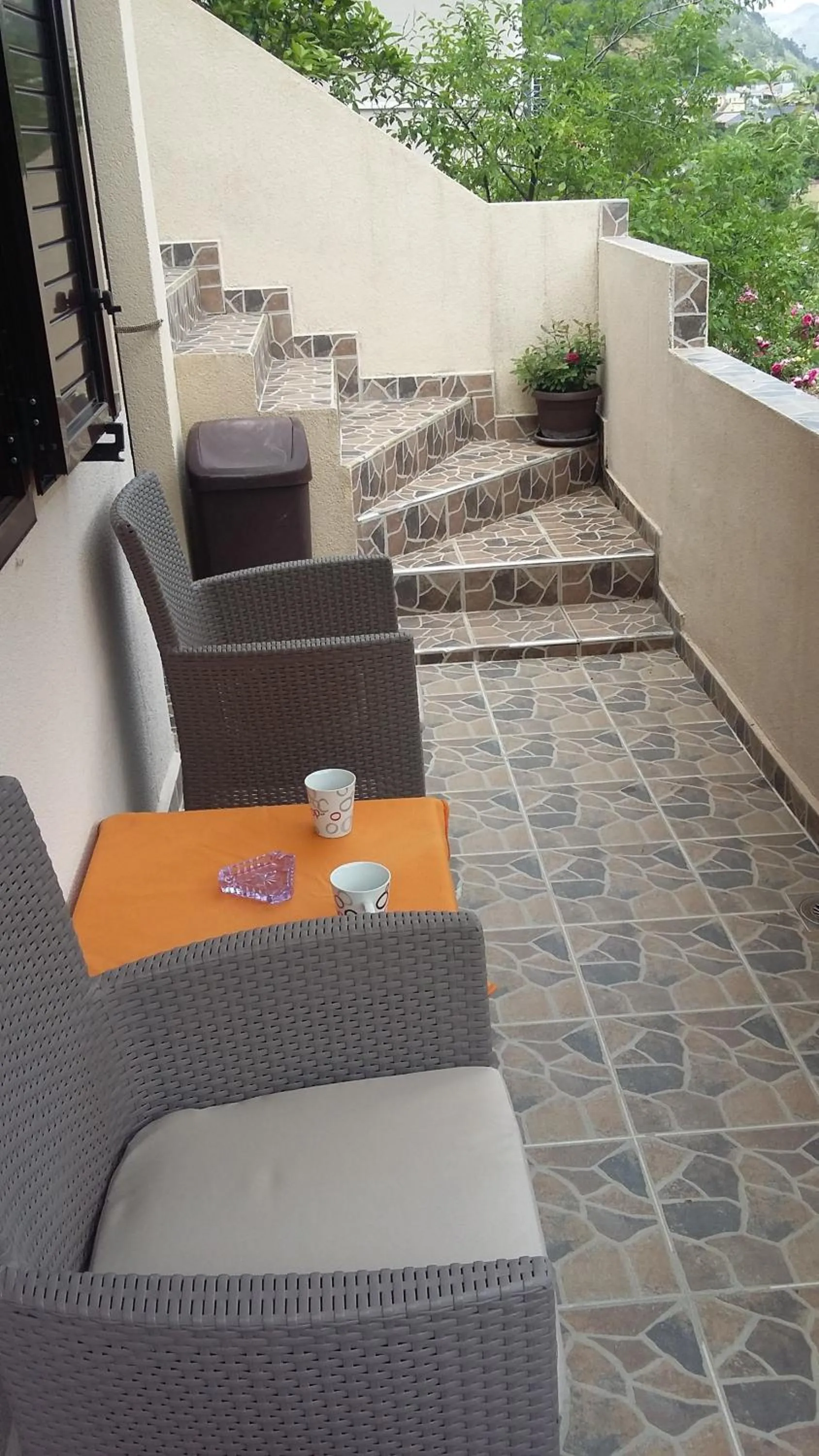 Balcony/Terrace in Apartments Krivokapic