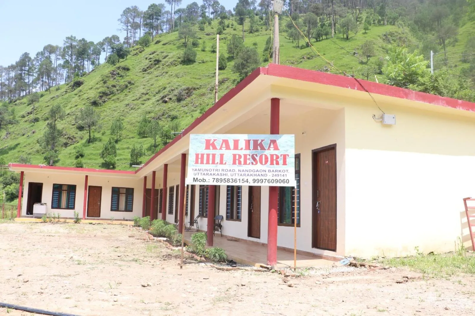Property building in Kalika Hill Resort