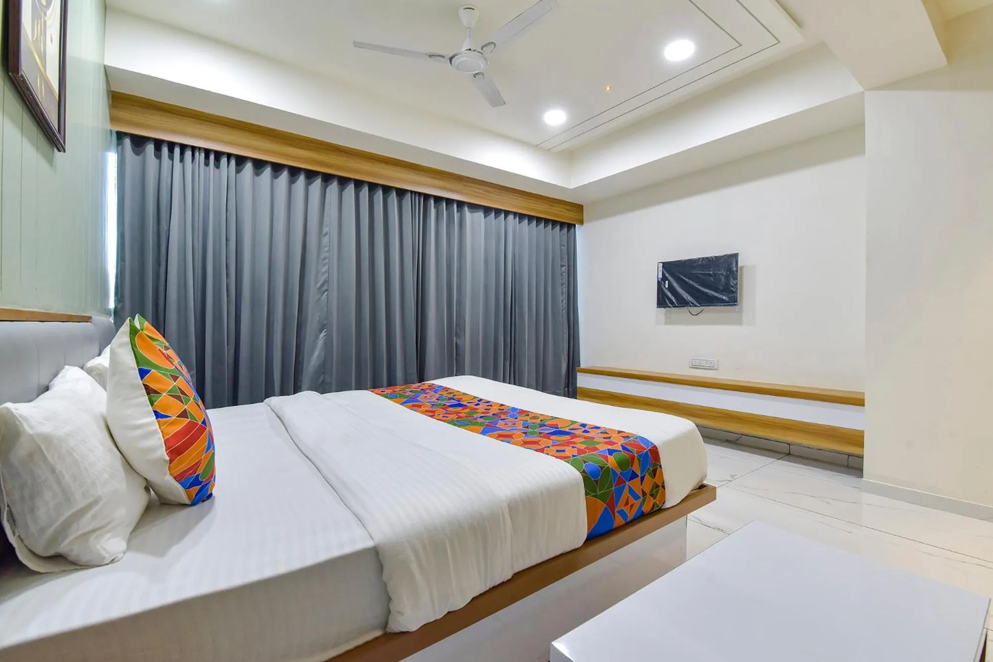 Bed in FabHotel Bliss