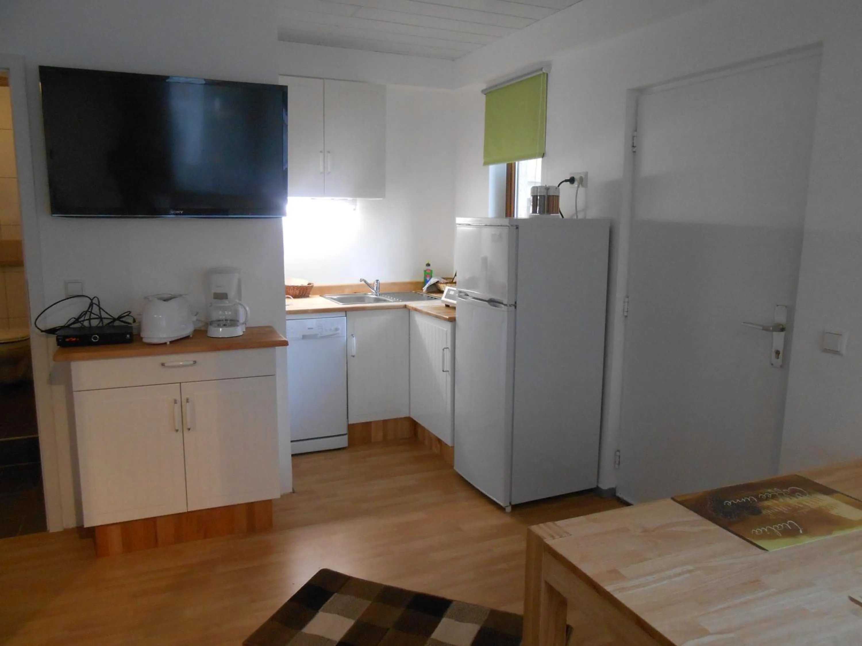 Kitchen or kitchenette in Warum ins Hotel