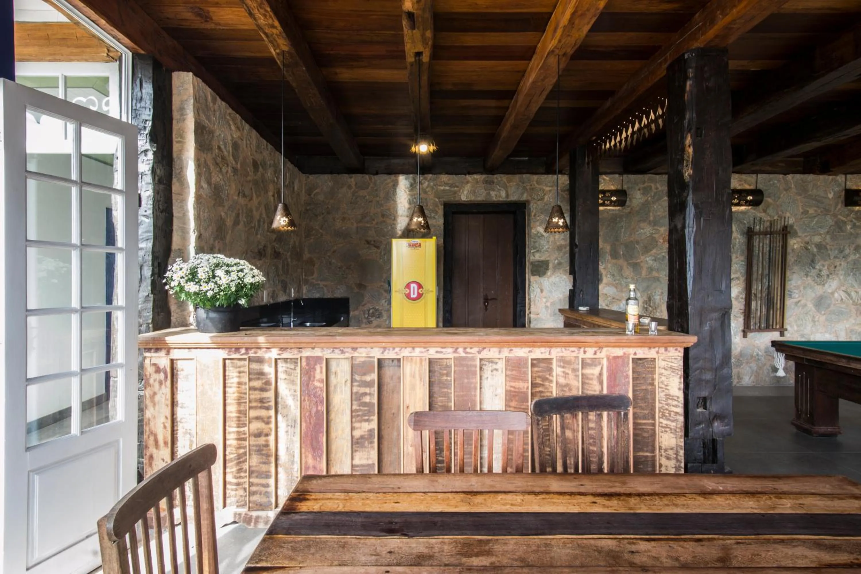 Lounge or bar in Pousada Chão de Minas