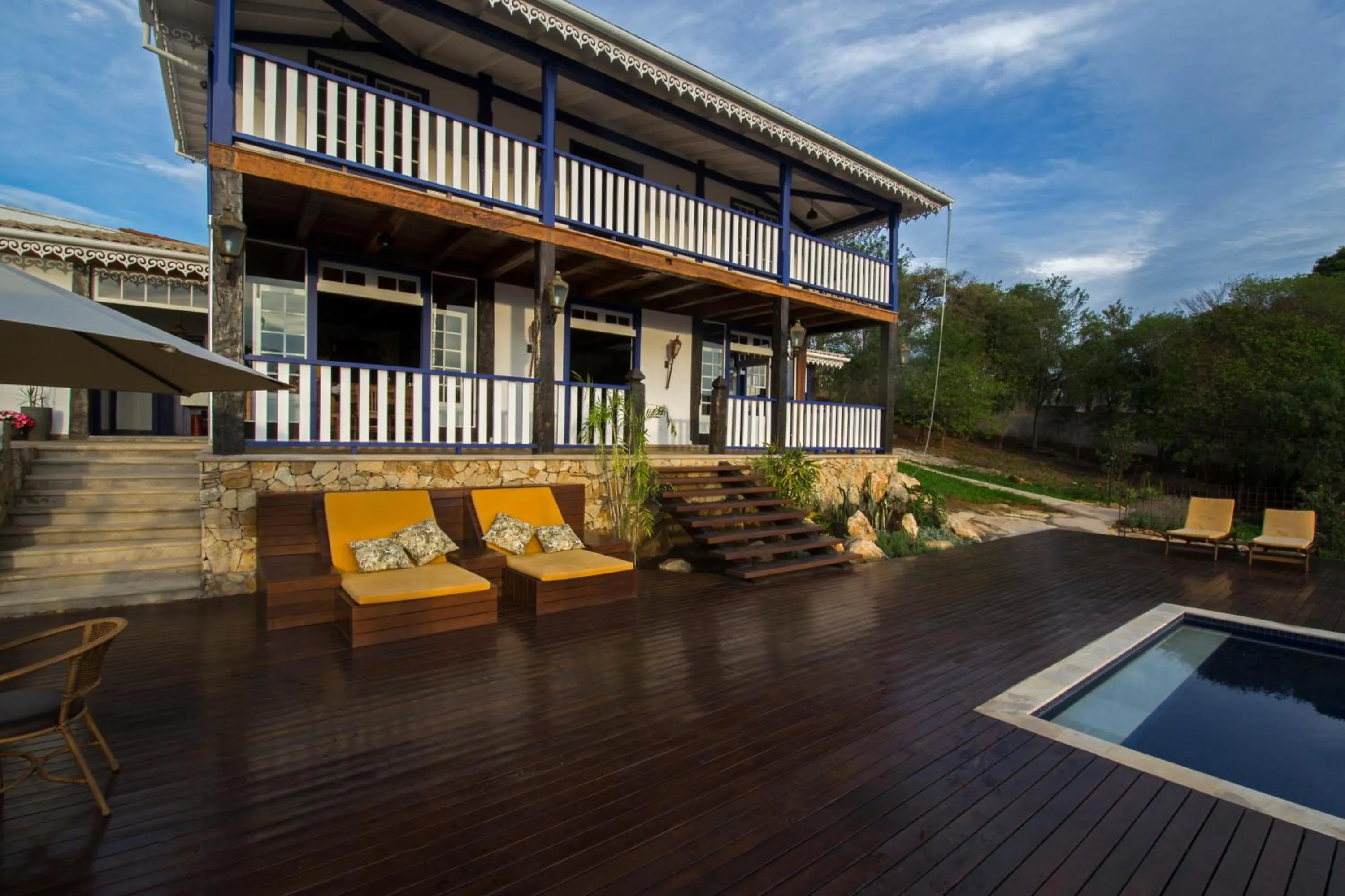 Property building in Pousada Chão de Minas